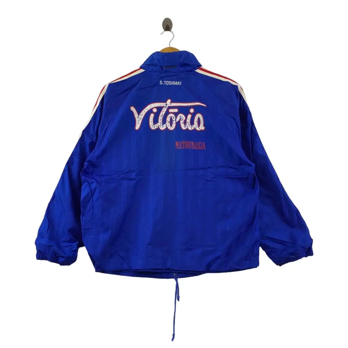 Adidas Vintage ADIDAS x VICTORIA MATSUBARA 3 Striped Jacket Size L / US 10 / IT 46 - 5 Thumbnail