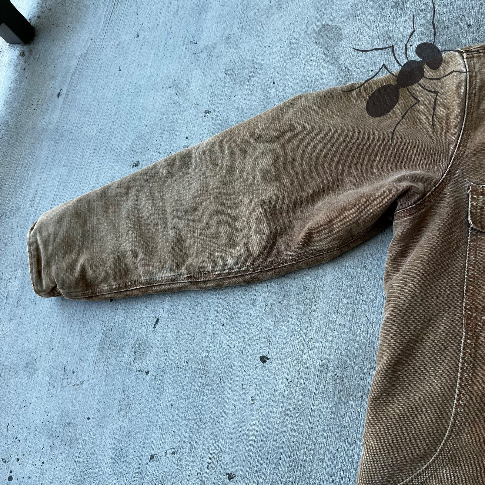 Carhartt × Vintage Carhartt YOUTH YYC26 BRN brown arctic work wear jacket Size US XS / EU 42 / 0 - 13 Thumbnail
