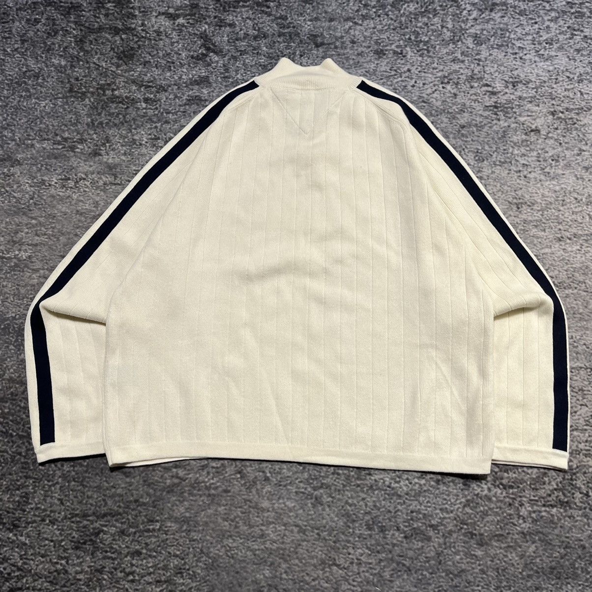 Tommy Hilfiger Vintage Tommy Hilfiger Y2K Skater White 1/4 Zip Sweater XXL Size US XXL / EU 58 / 5 - 7 Thumbnail