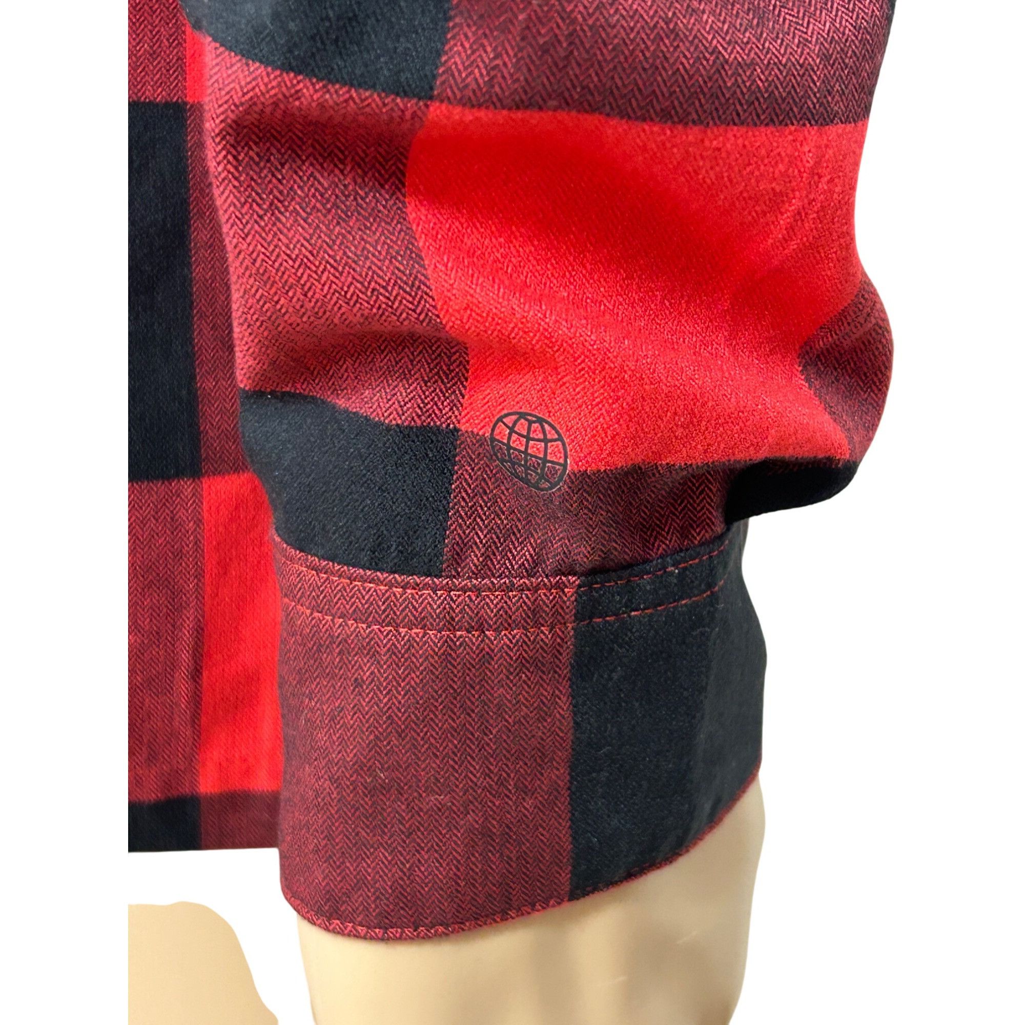 Adidas Adidas Men’s Hiking Flannel Shirt Checkered M Red Maroon Bla Size US M / EU 48-50 / 2 - 12 Thumbnail