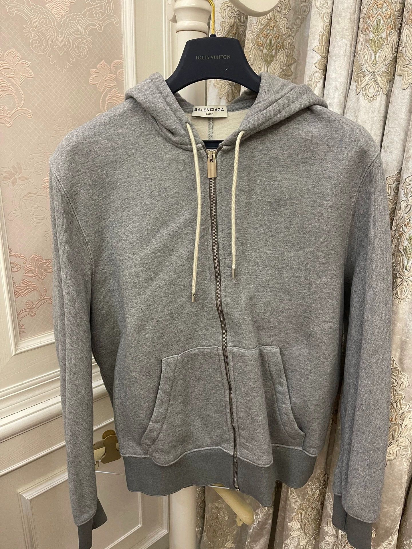 Balenciaga Balenciaga Fleece Lined Sweatshirt Jacket S Size US S / EU 44-46 / 1 - 1 Thumbnail