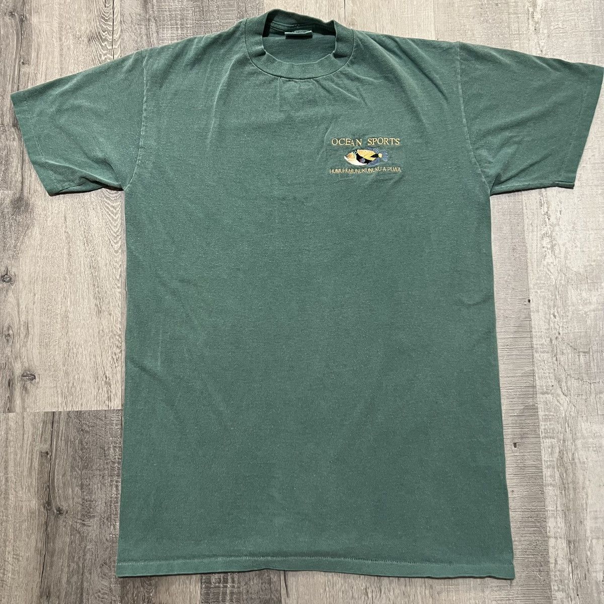 Vintage VTG Humuhumunukunuku-a-pua’a Hawaiian Ocean Sports T Shirt Size US M / EU 48-50 / 2 - 1 Thumbnail