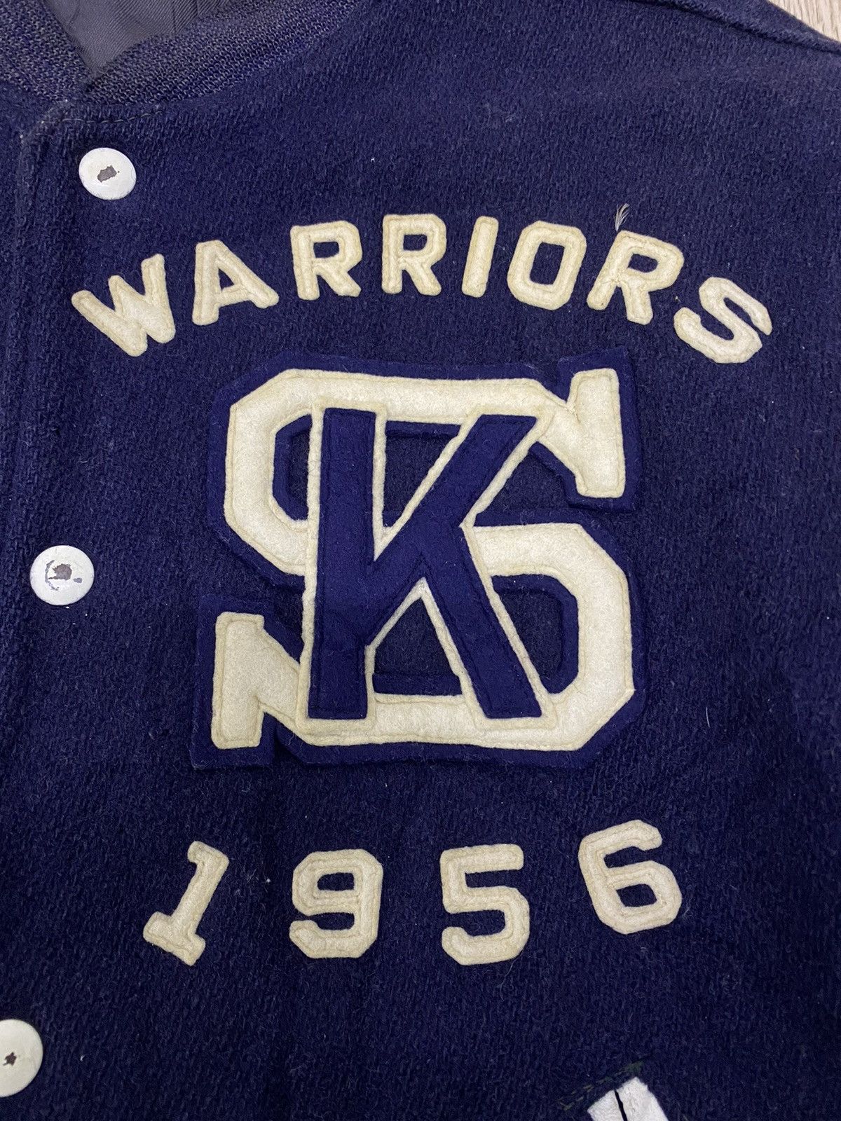 Vintage Vintage SK warriors distressed varsity jacket Size US M / EU 48-50 / 2 - 6 Thumbnail