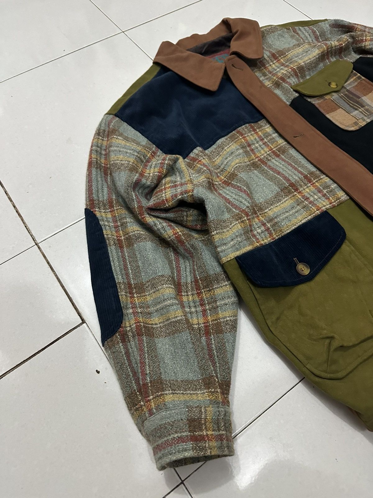 STEALS VTG GER RUFFINI Patchwork jacket