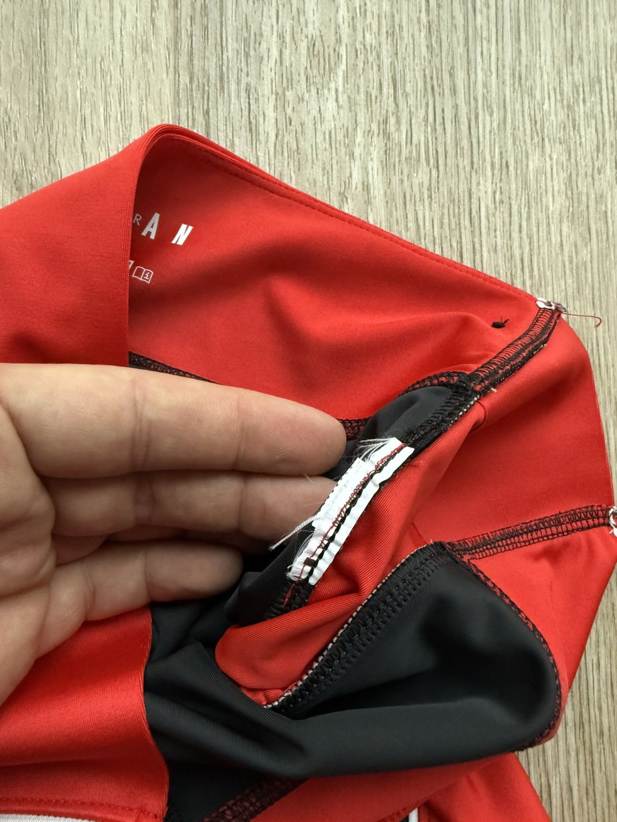 Jordan Brand Nike Air Jordan Black Red Compression Shorts Tight Fit Size US 34 / EU 50 - 5 Thumbnail