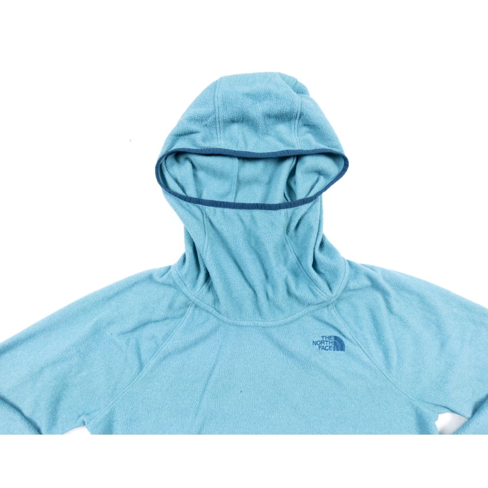 The North Face The North Face Women’s Lightweight Hooded Fleece Pullover Sweatshirt Blue Small Size S Long Sleeve Casual Pullover Lightweight Fleece Accent Logo | 佰 Size S / US 4 / IT 40 - 2 Thumbnail