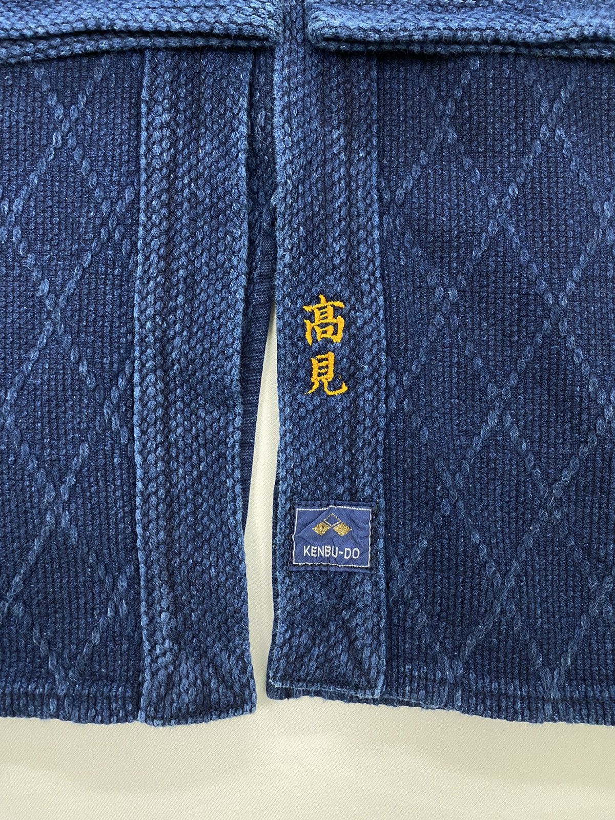 Japanese Brand × Vintage Japanese Indigo Sashiko Kimono Size US S / EU 44-46 / 1 - 10 Thumbnail