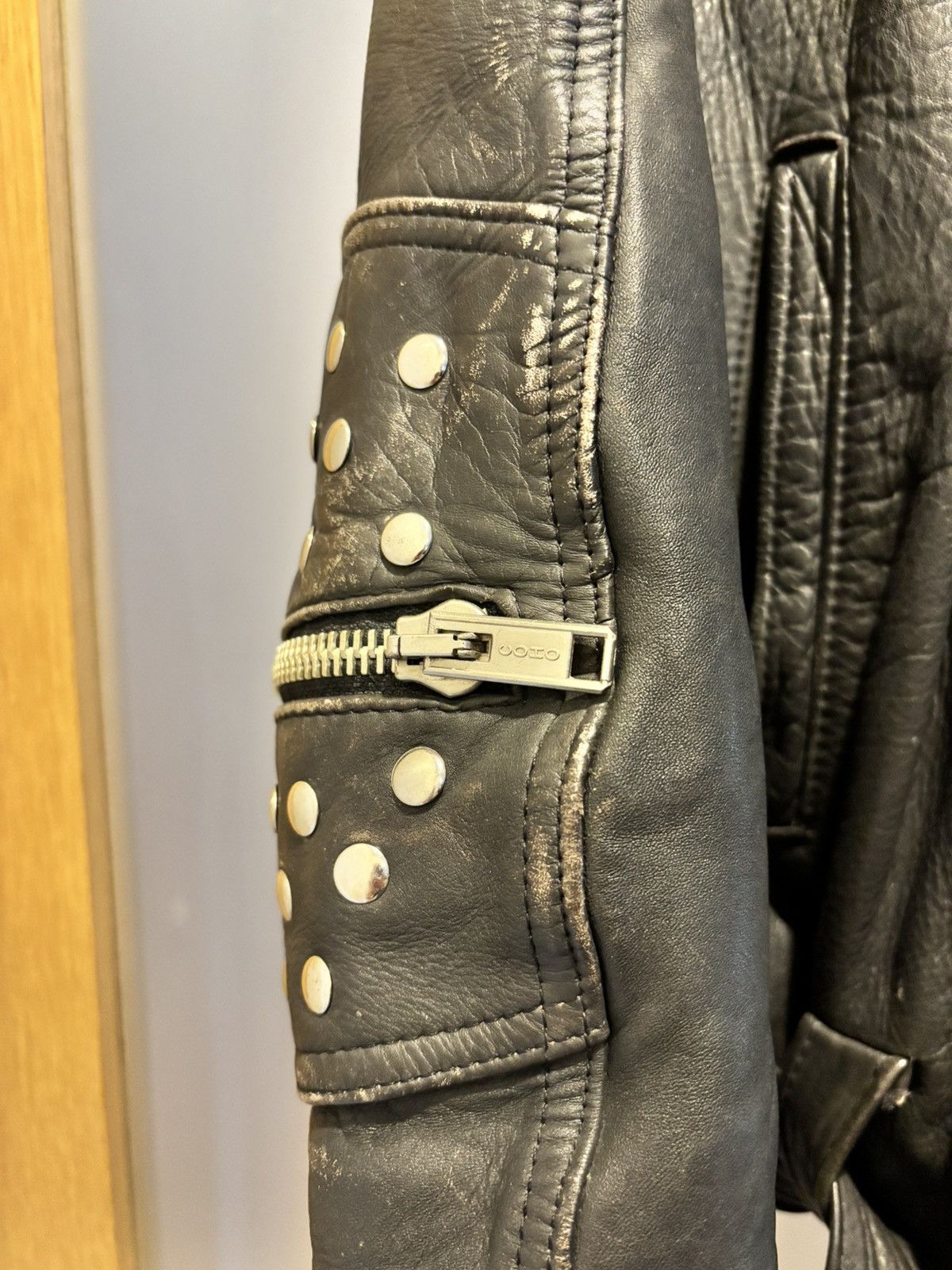 Vintage Real Leather Jacket Size XXL / US 16-18 / IT 52-54 - 7 Thumbnail