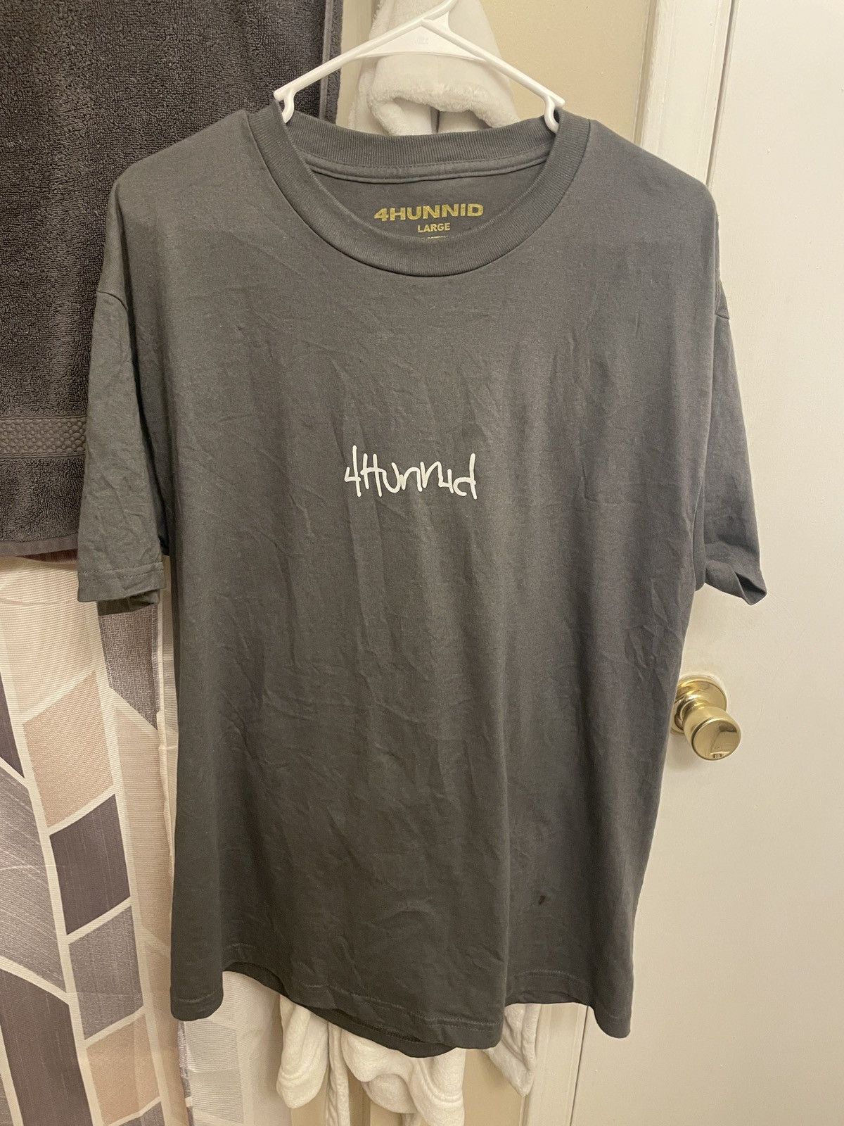 4HUNNID 4HUNNID GRAPHIC TEE Size US L / EU 52-54 / 3 - 3 Thumbnail