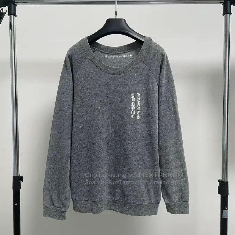 Chrome Hearts CHROME HEARTS Size M Grey Sanskrit sketch oversized cross r Size US M / EU 48-50 / 2 - 1 Thumbnail