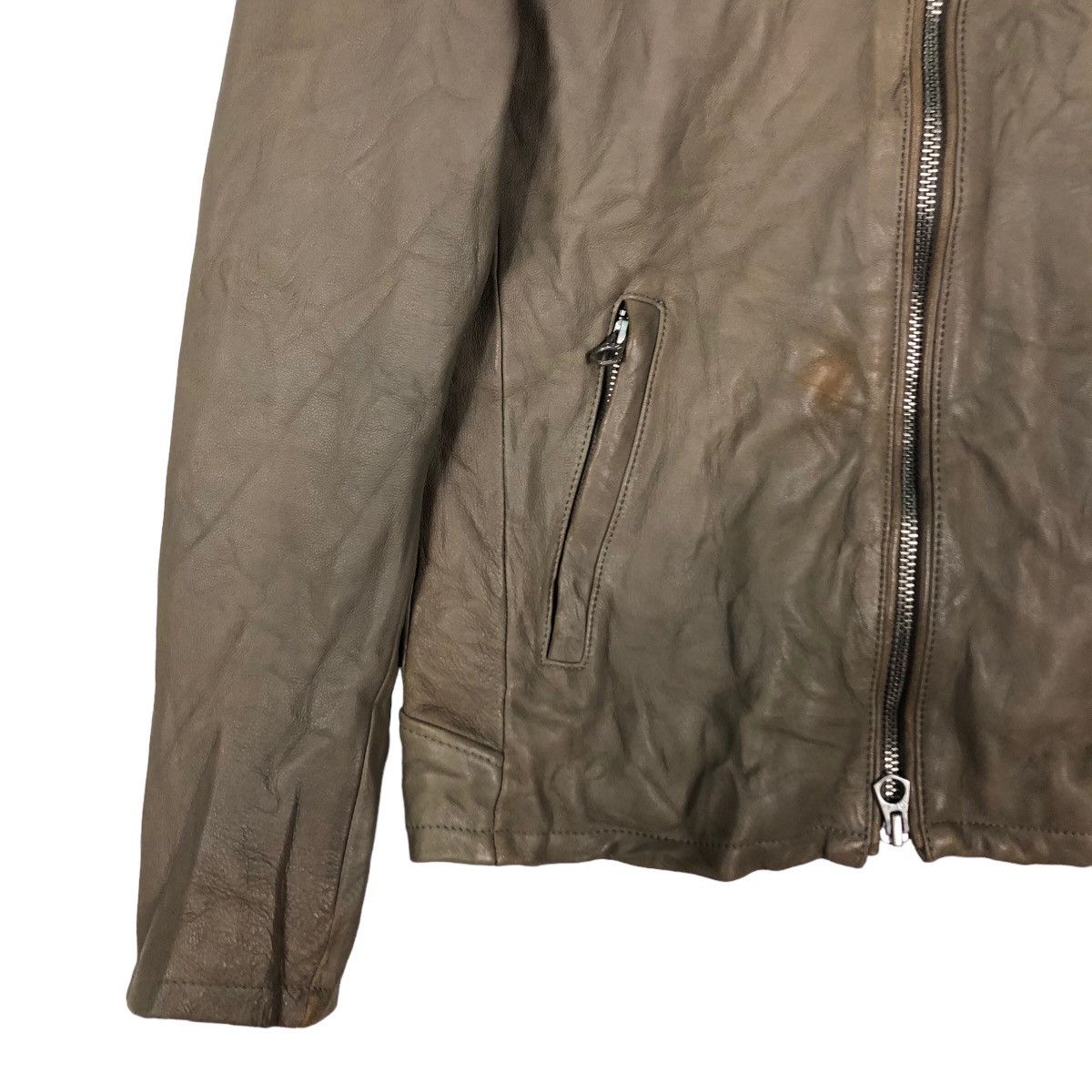 Japanese Brand 🔥Vintage Biker Leather Jacket Hare Japan Issey Miyake Size US M / EU 48-50 / 2 - 3 Thumbnail