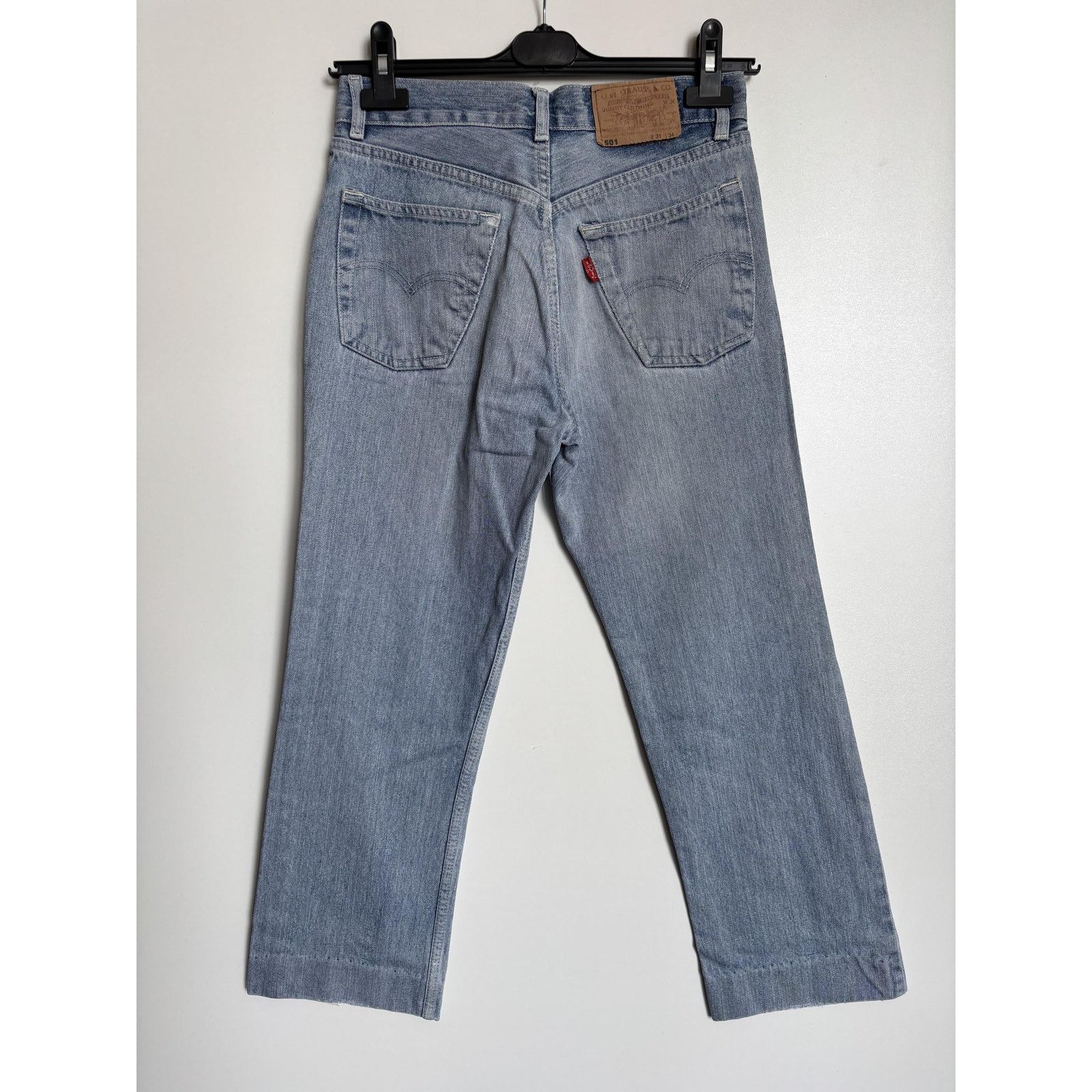 Levi's Vintage Levi’s 501 W31 L34 – USA Made – 90s Light Wash 524 Size US 31 - 7 Thumbnail