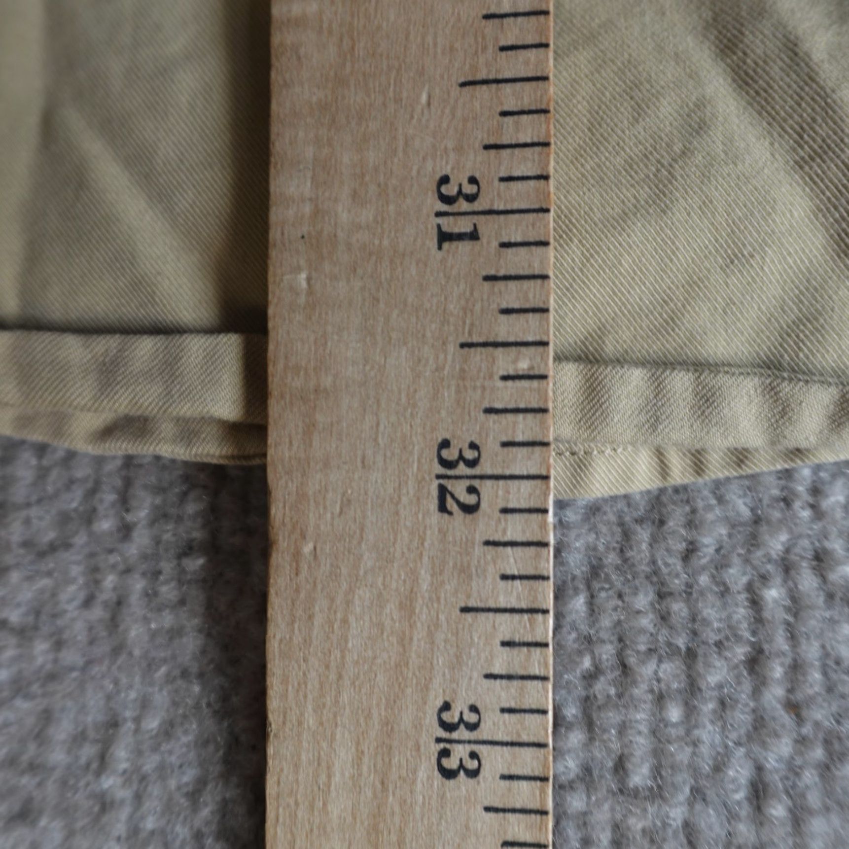 Polo Ralph Lauren VINTAGE Polo Ralph Lauren Shirt 2XL Beige GI Epaulets Cotton Blend Shirt (2XL, Beige, Button-Up, Men) Size US XXL / EU 58 / 5 - 4 Thumbnail