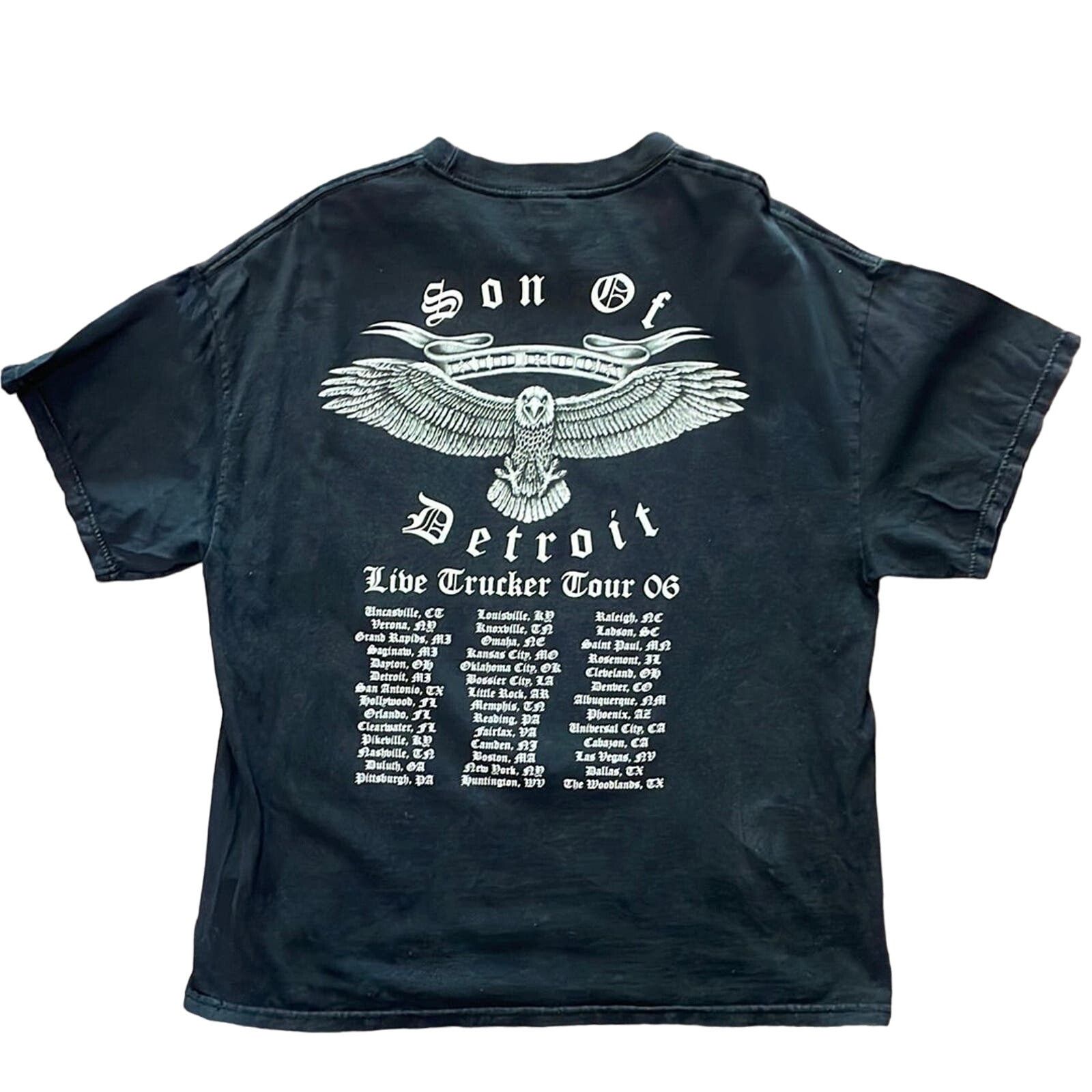 Band Tees Vintage 2006 Kid Rock Son of Detroit Live Trucker Tour XL Size US XL / EU 56 / 4 - 4 Thumbnail