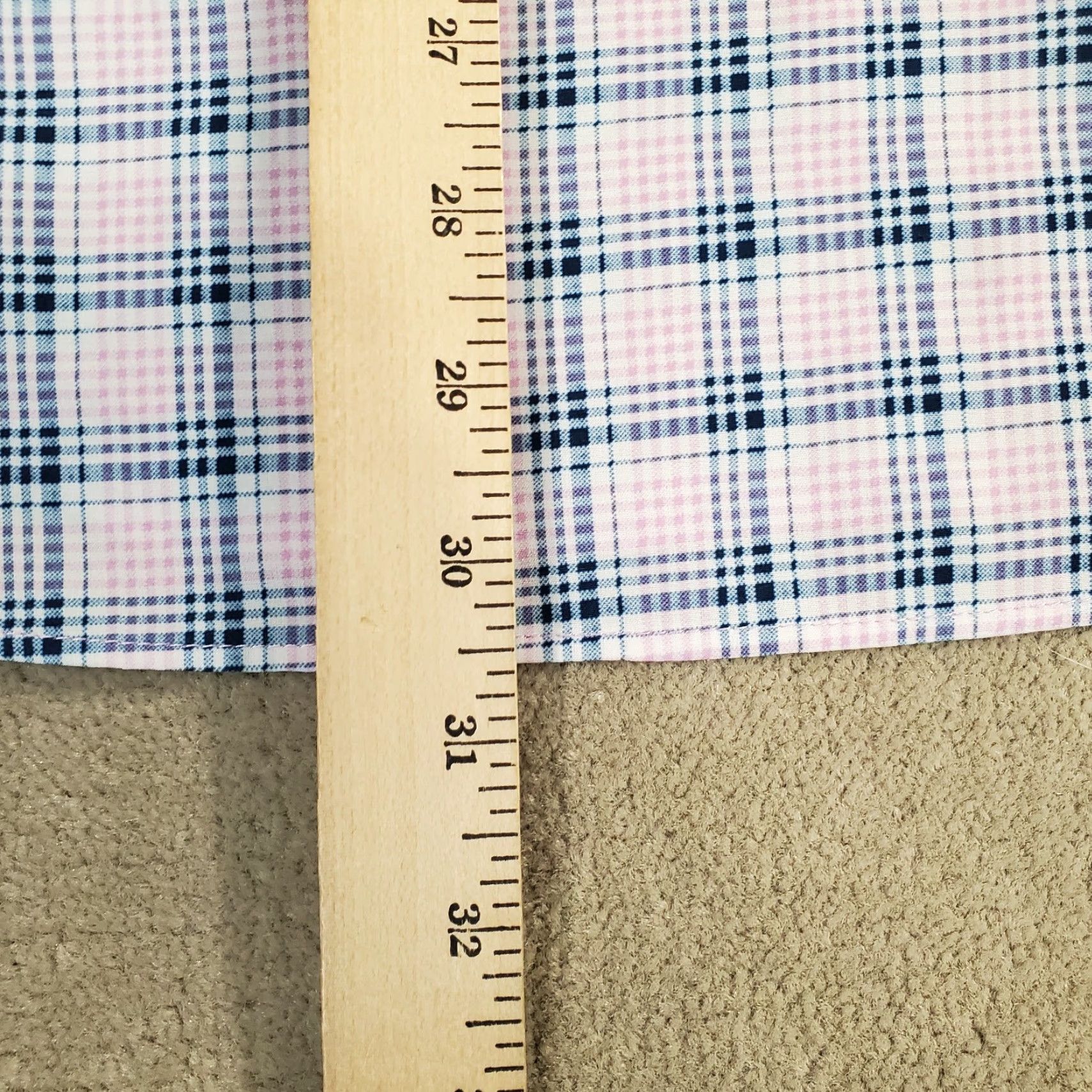 Vintage Con.Struct Shirt Mens 2XL White Plaid Button-Up 4 Way Stretch Casual Size US XXL / EU 58 / 5 - 6 Thumbnail