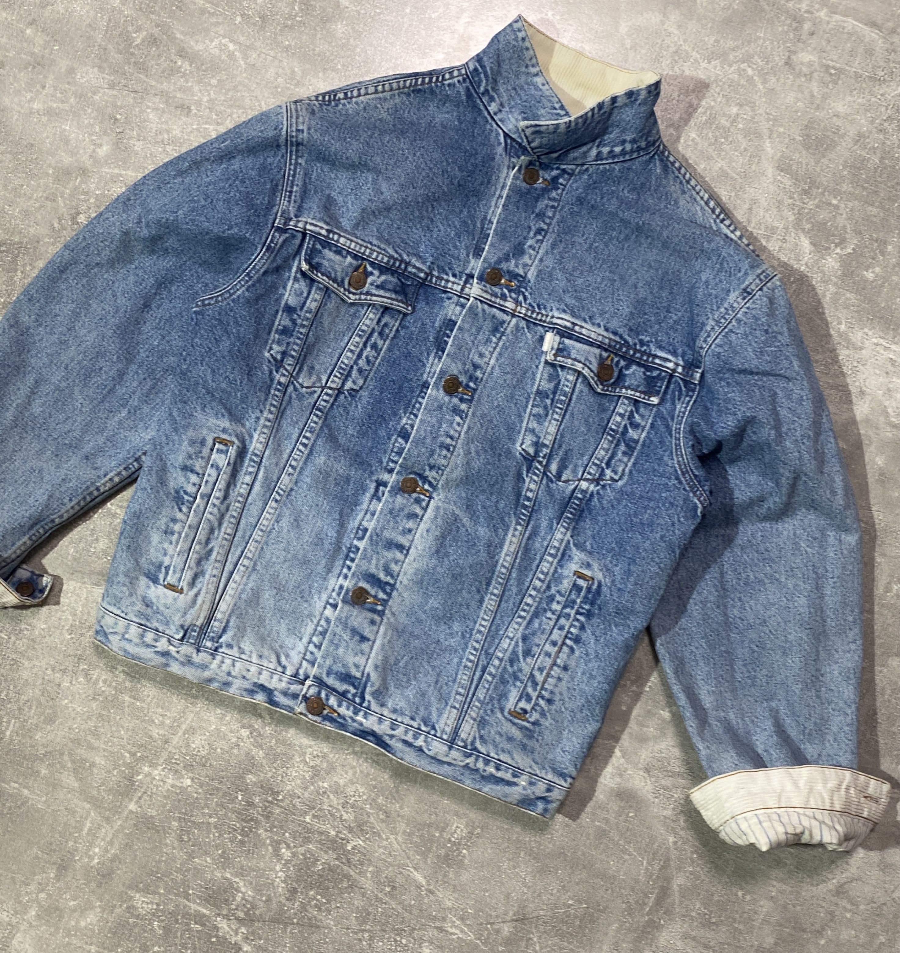 Vintage 80s Levis Made in UK Denim Jacket