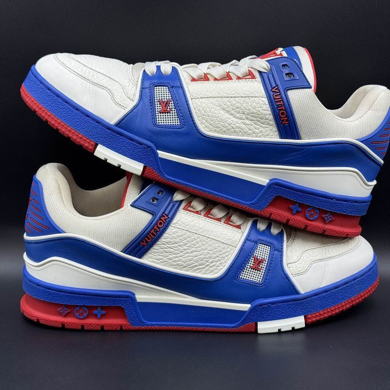 Louis Vuitton Louis Vuitton Colorblock Trainer Fashion Sneakers -2508 Size US 9 / EU 42 - 6 Thumbnail