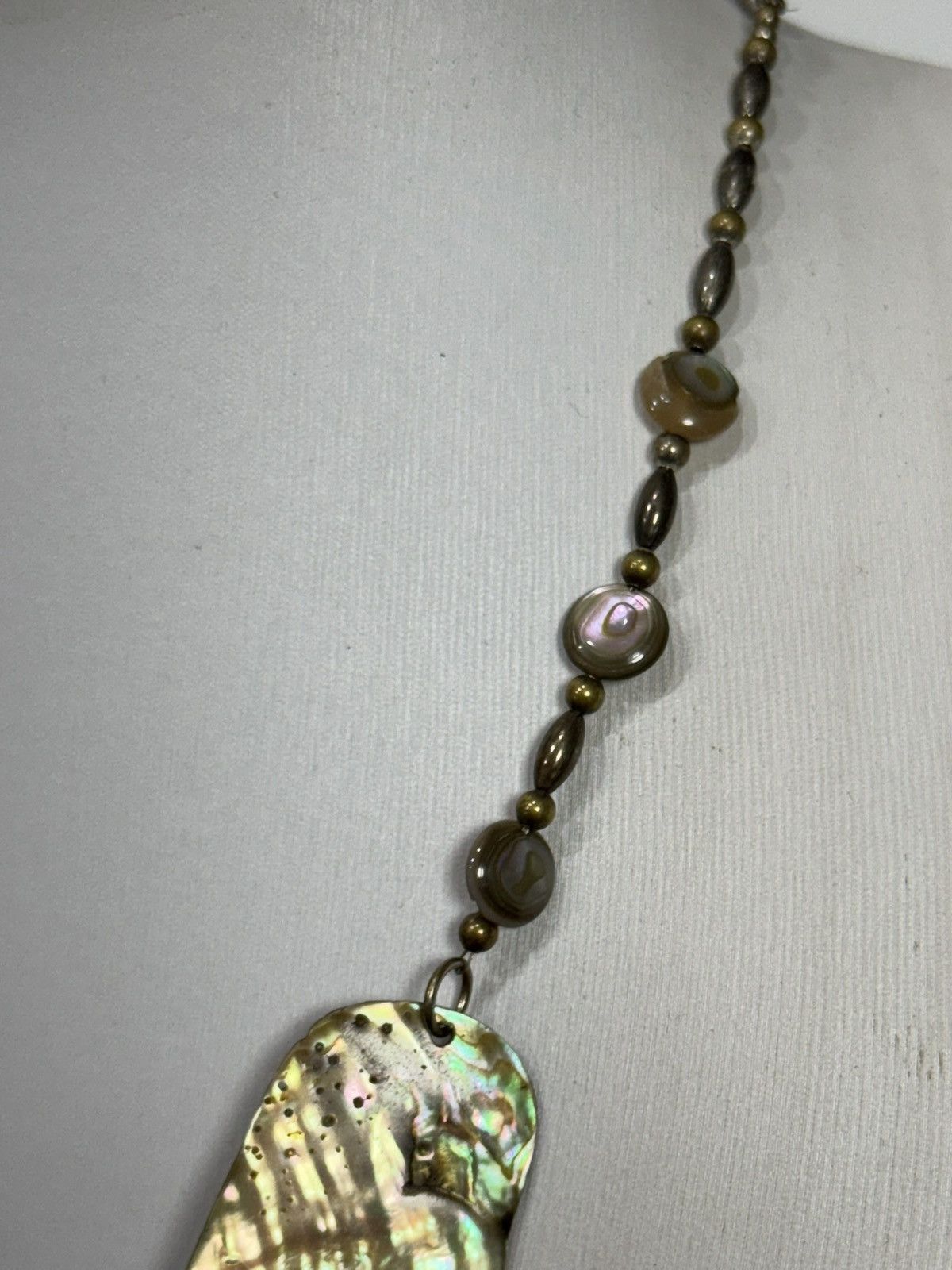 Vintage Vintage freshwater abalone Necklace Size ONE SIZE - 12 Thumbnail