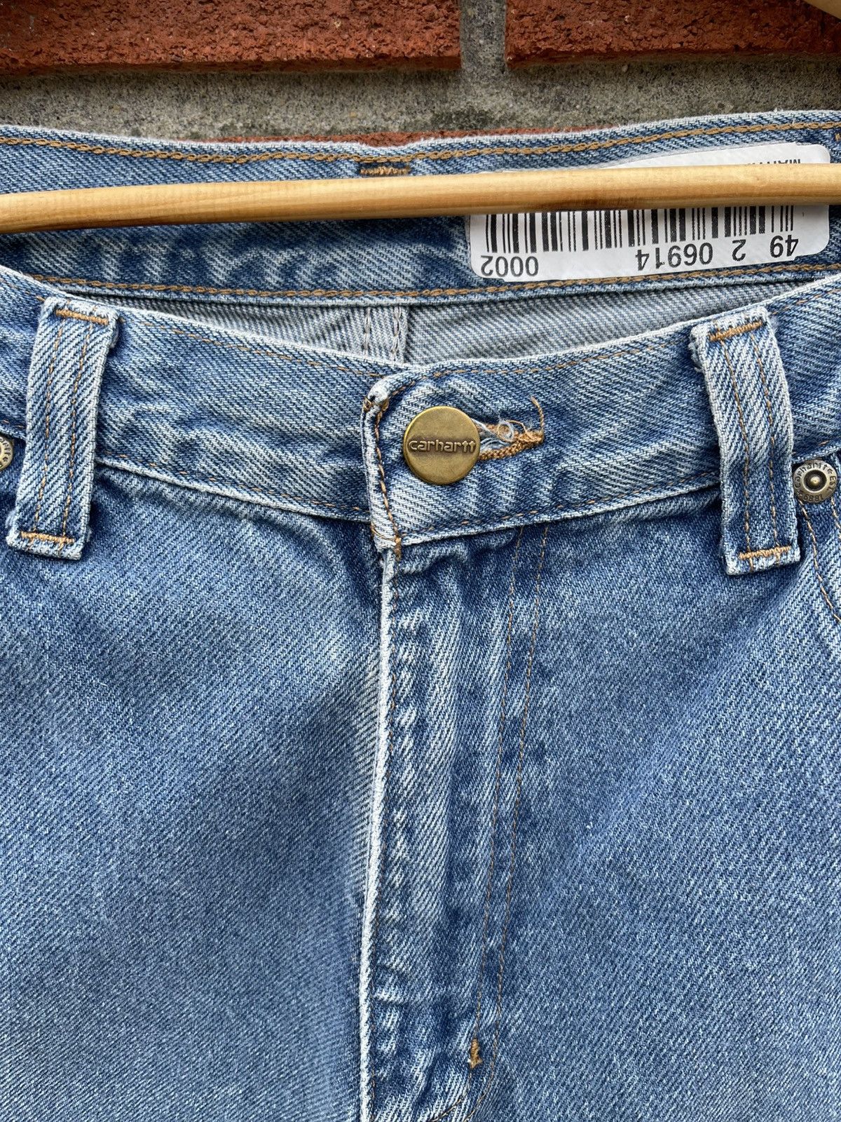 Carhartt × Vintage Vintage Faded Blue Denim Size US 34 / EU 50 - 6 Thumbnail
