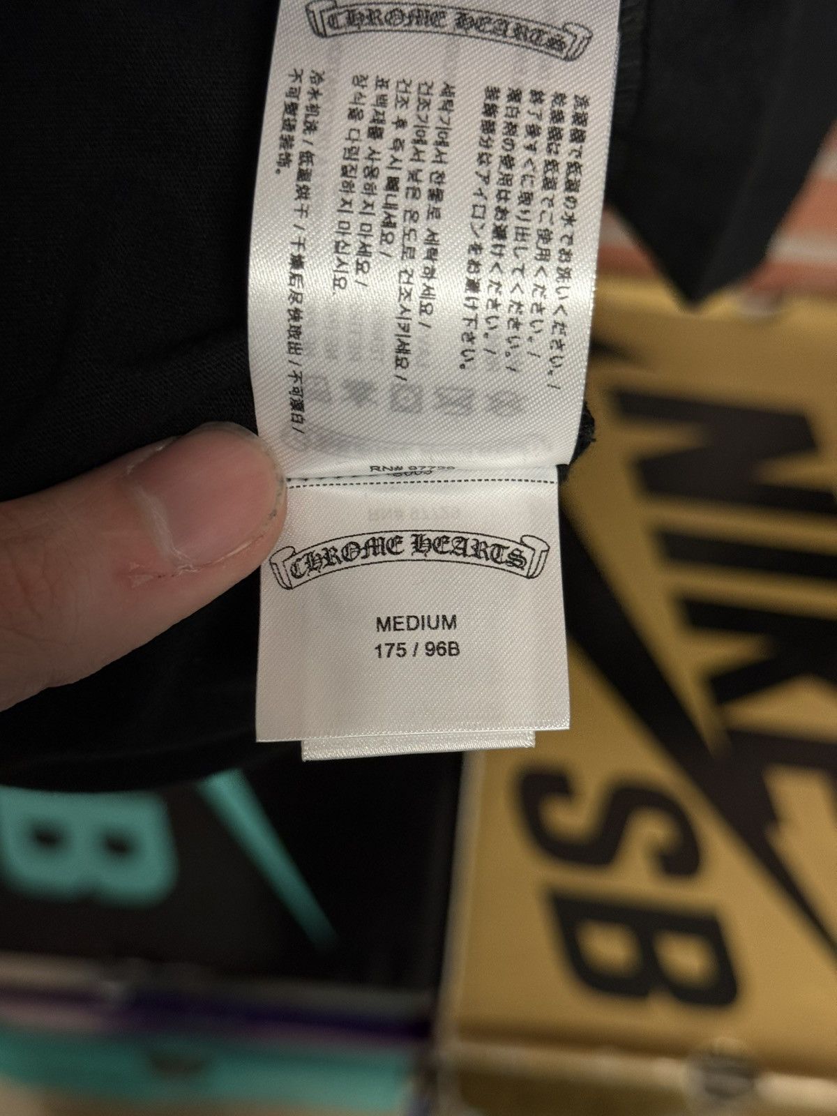 Chrome Hearts Chrome Hearts Web Long Sleeve 1988 Size Medium New Size US M / EU 48-50 / 2 - 14 Thumbnail