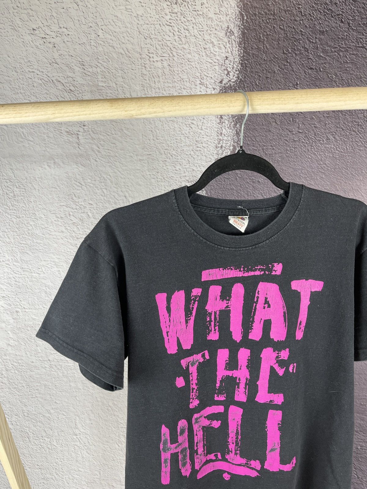 Fruit Of The Loom × Vintage FOTL vintage y2k Avril Lavigne What the Hell tee shirt Size US M / EU 48-50 / 2 - 3 Thumbnail