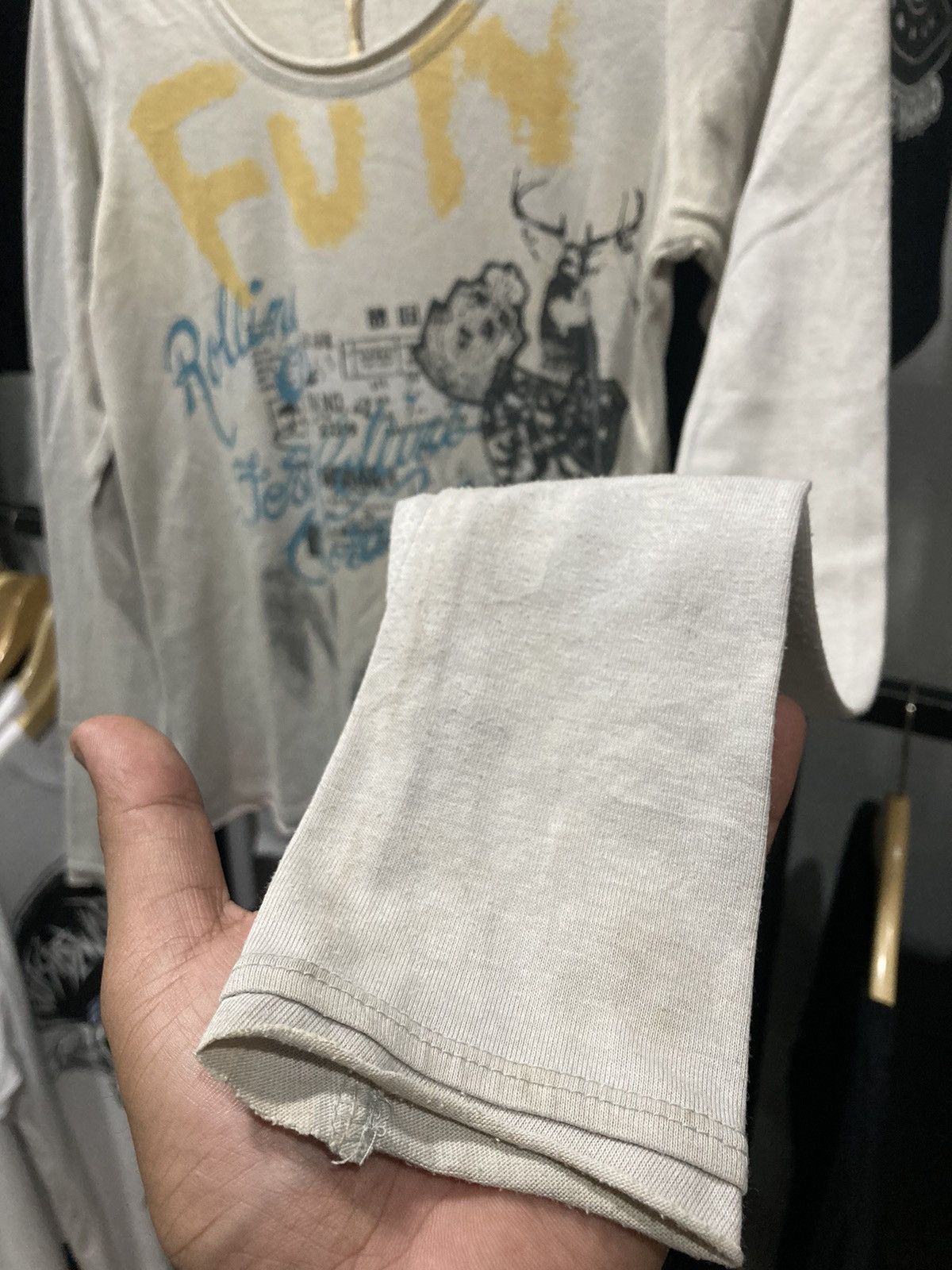 If Six Was Nine × Japanese Brand × Jean Paul Gaultier JAPANESE FUN NOW LONGSLEVE Size US M / EU 48-50 / 2 - 3 Thumbnail