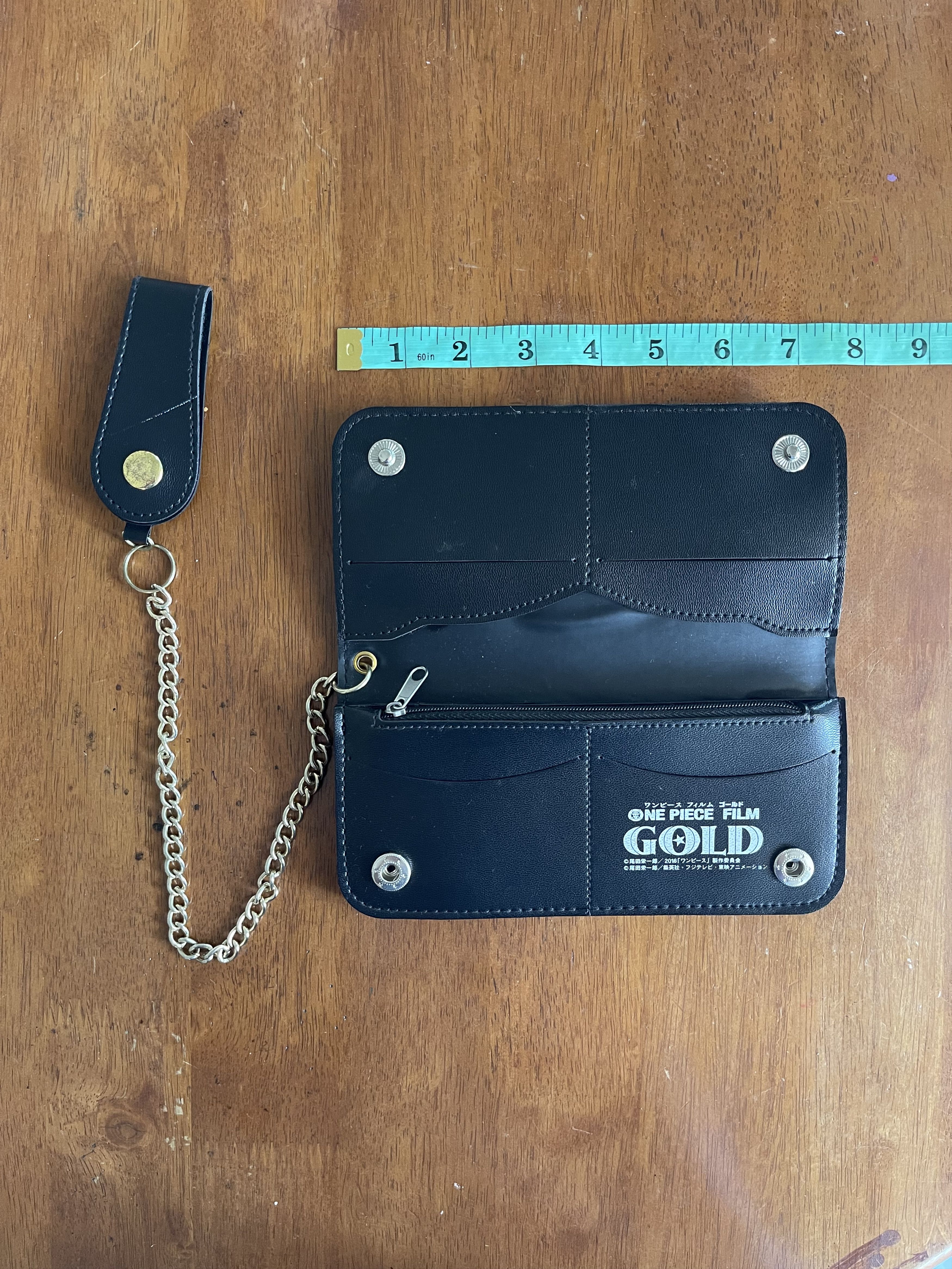 Anime × One Piece One Piece 2016 Gold Long Wallet Size ONE SIZE - 6 Thumbnail