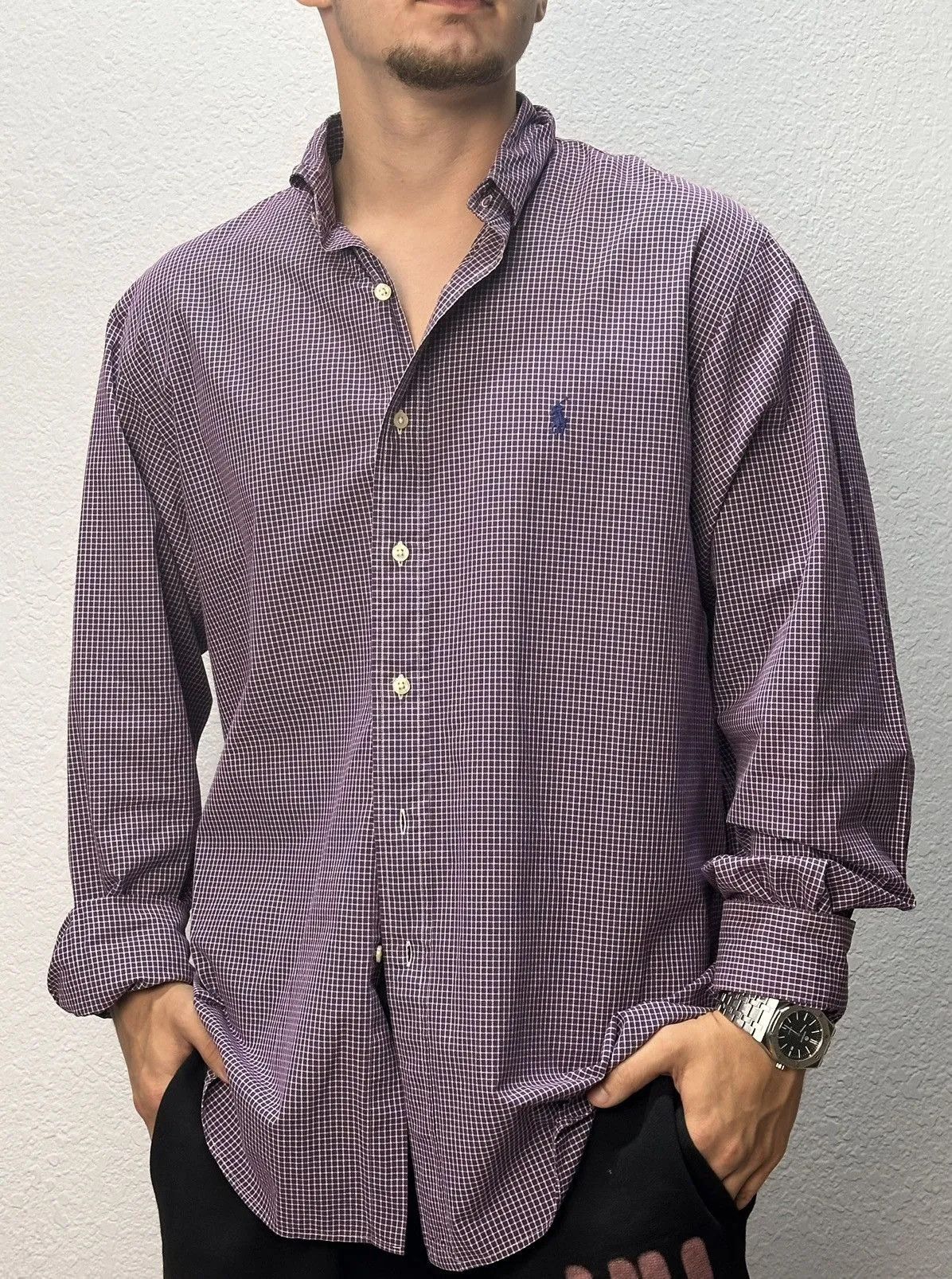 Polo Ralph Lauren Vintage Shirt Ralph Lauren Purple Label Double RRL jacket Size US XXL / EU 58 / 5 - 2 Thumbnail