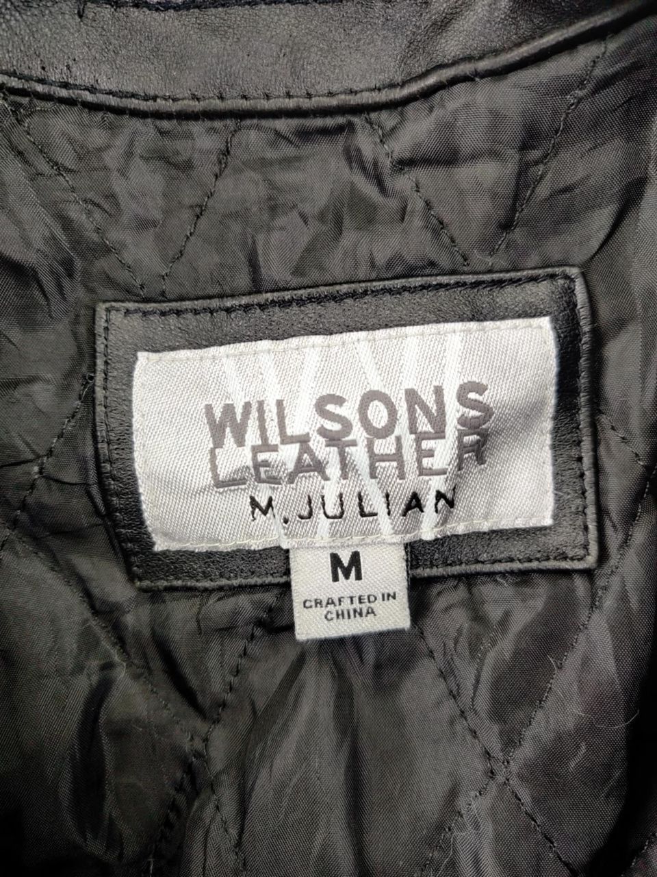 Wilsons Leather Vintage Wilsons Leather Motorcycle Jacket Size US M / EU 48-50 / 2 - 14 Thumbnail