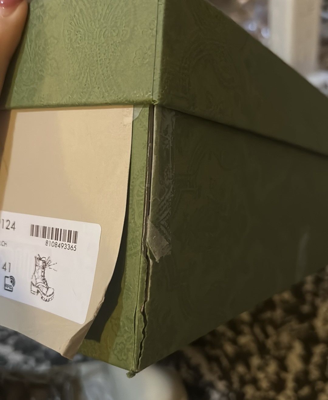 Gucci Gucci GG Matelasse Lace Up Quilted Platform Combat Boots Size US 11 / IT 41 - 10 Thumbnail