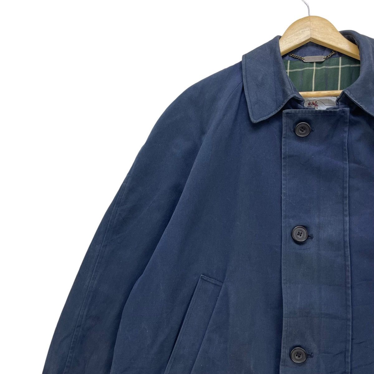 Aquascutum × Vintage 💥Vintage Aquascutum Made In England Faded Jacket Size US L / EU 52-54 / 3 - 4 Thumbnail