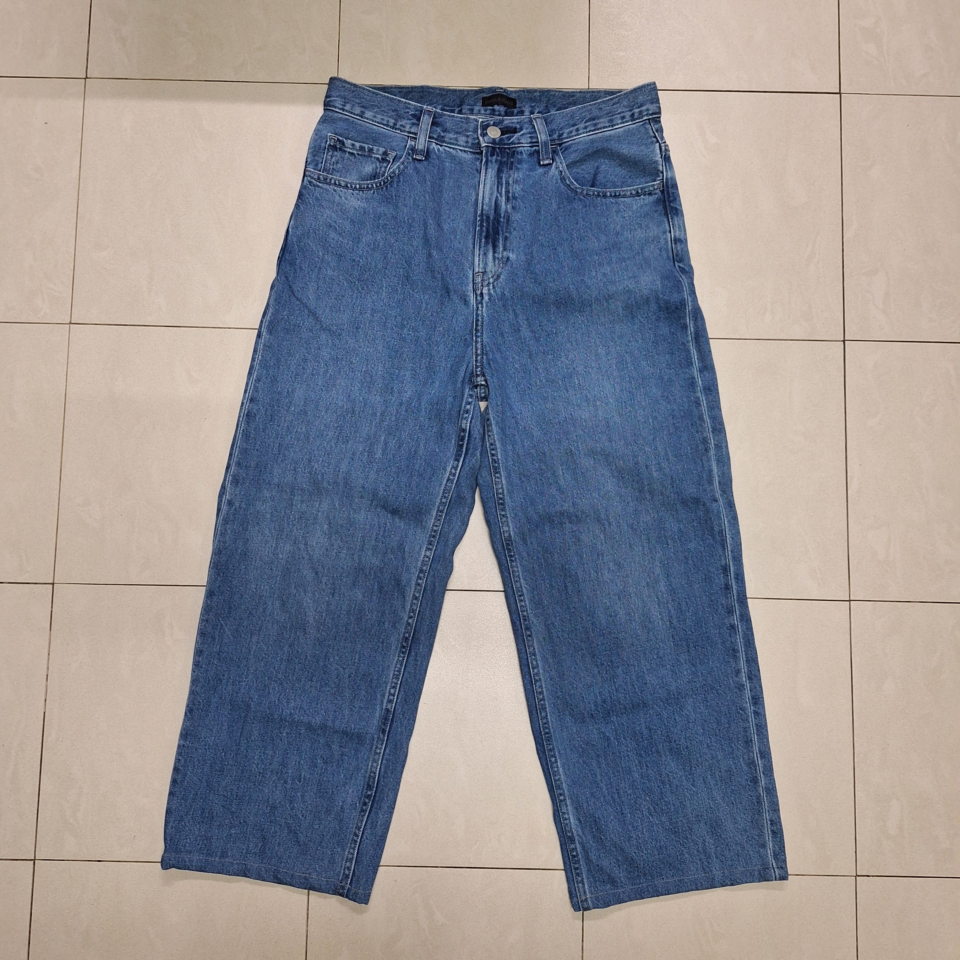 Uniqlo Uniqlo Wide/Baggy Jeans Size US 31 - 1 Thumbnail
