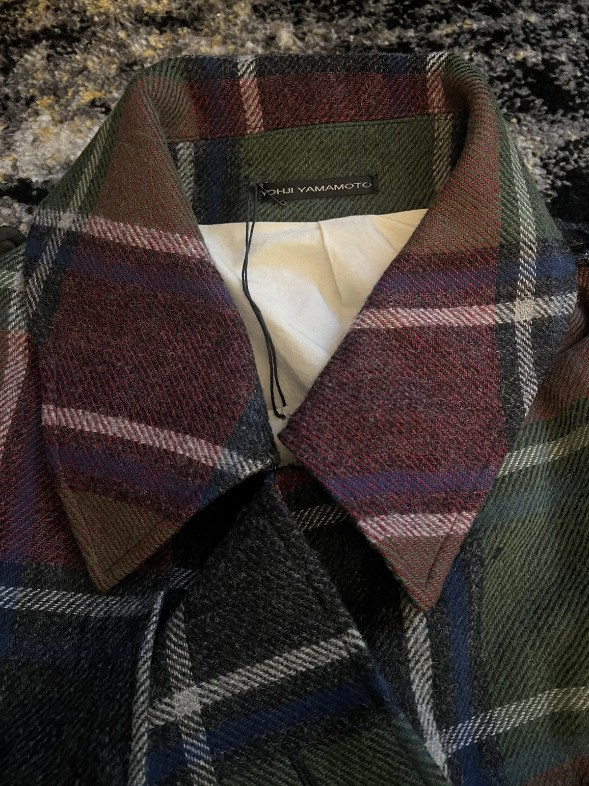 Other Yohji Yamamoto Plaid Coat (NEW, NEVER WORN) Size US M / EU 48-50 / 2 - 13 Thumbnail