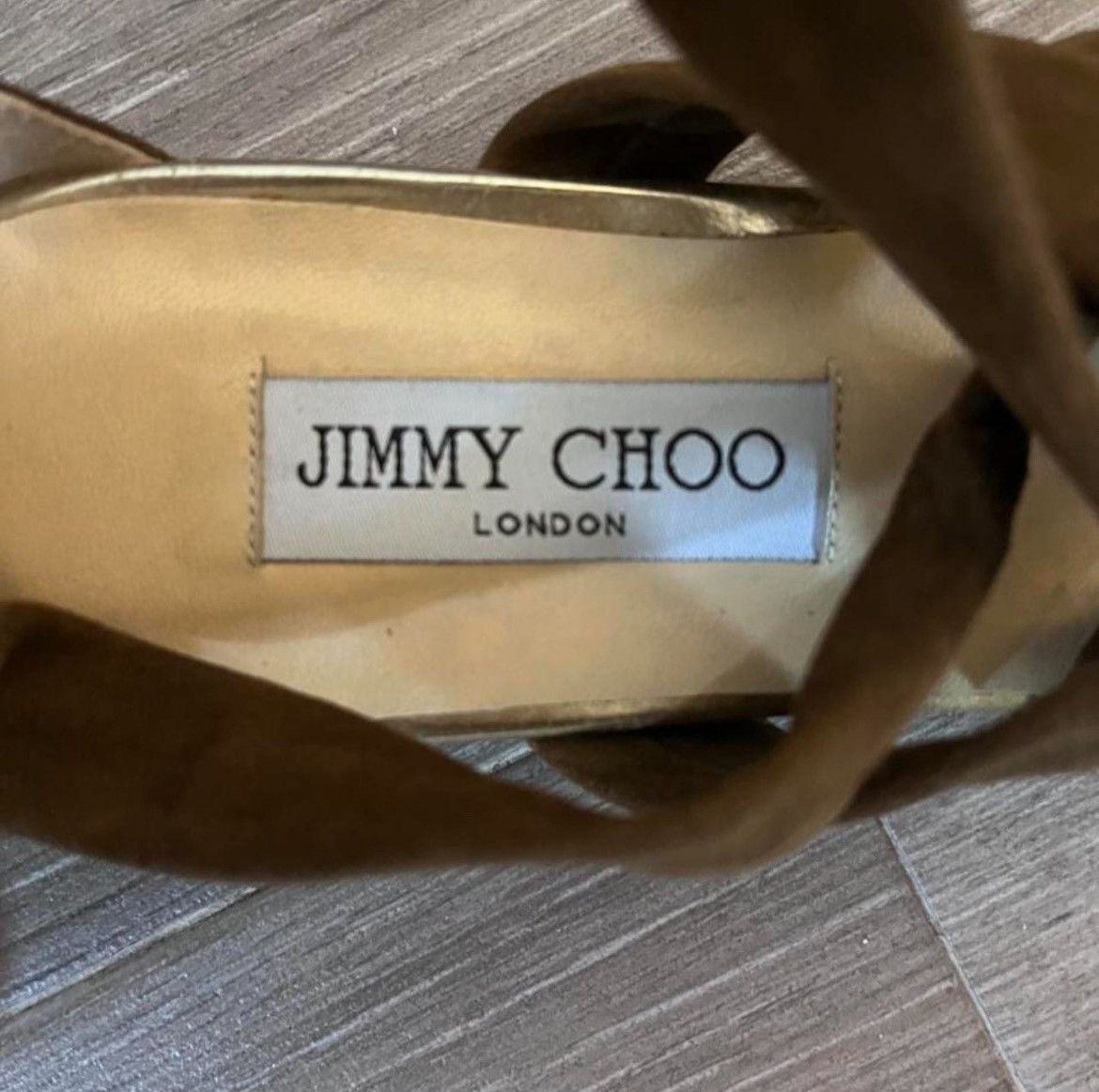Jimmy Choo Jimmy Choo Flat Open-Toed Sandals Size US 9.5 / IT 39.5 - 2 Thumbnail
