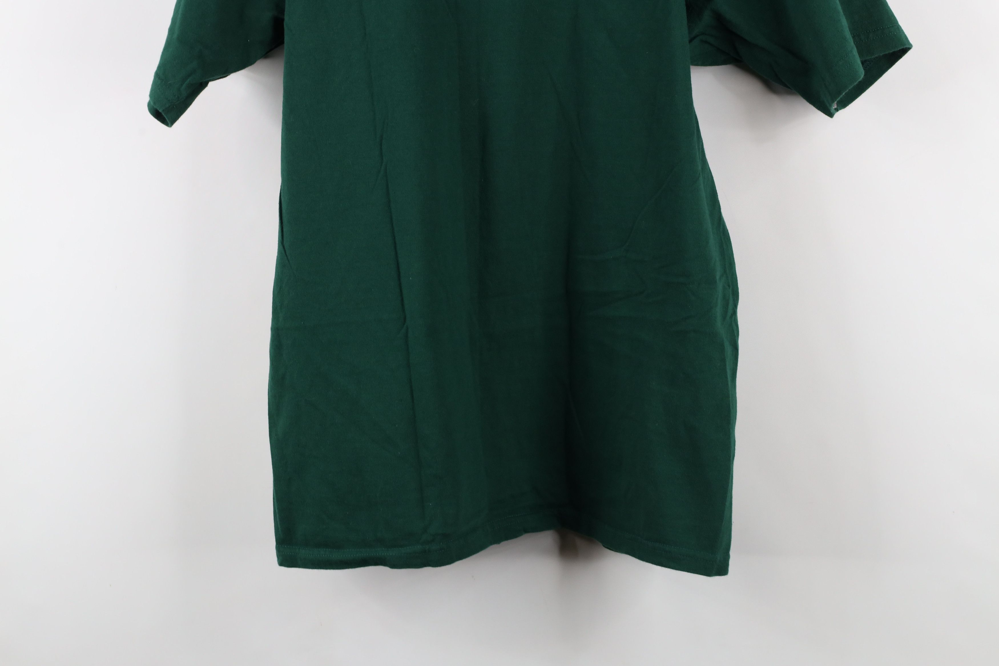 Vintage Vintage 90s Streetwear Short Sleeve T-Shirt Green Cotton Size US XXL / EU 58 / 5 - 8 Thumbnail