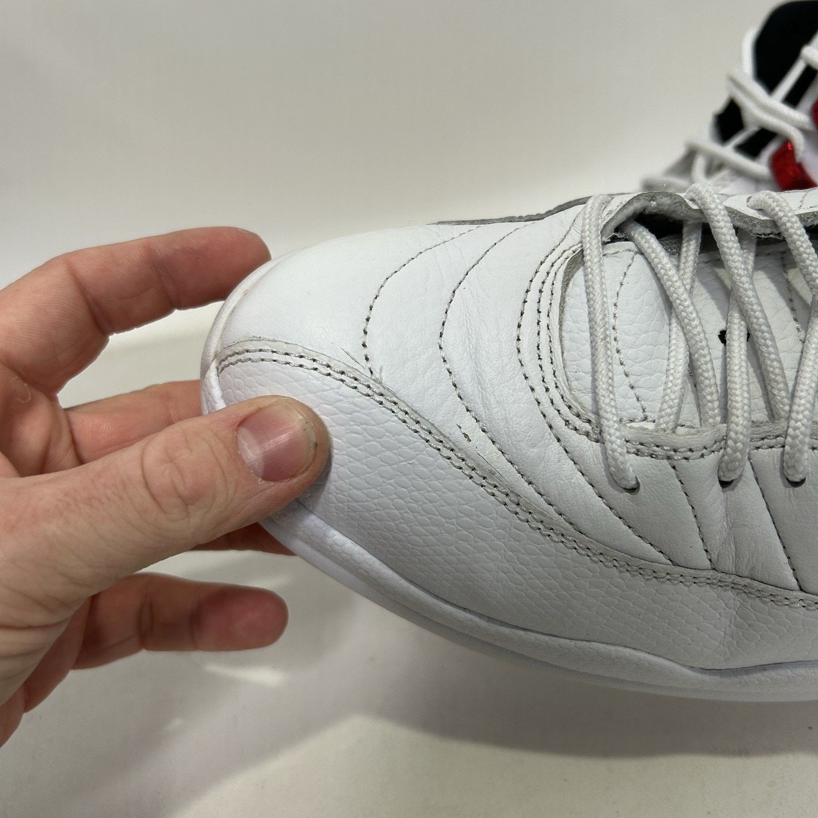 Nike Nike Air Jordan 12 Retro “Twist/White Cherry Red” Size US 11 / EU 44 - 10 Thumbnail