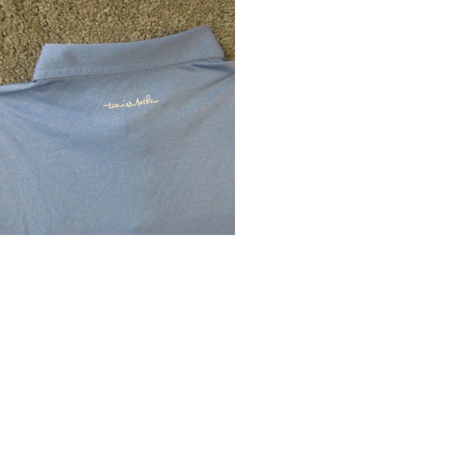TravisMathew Travis Mathew Polo Shirt Mens Large Blue Embroidered Shoulder Golf Shirt Polo Mens Large Blue Embroidered On Shoulder Size US L / EU 52-54 / 3 - 9 Thumbnail