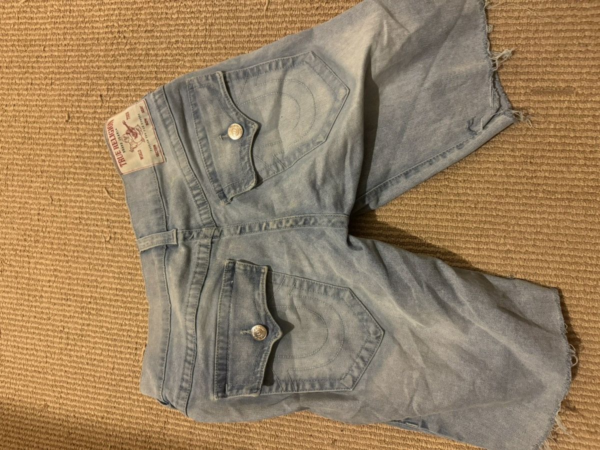 Japanese Brand × True Religion × Vintage True religion jean shorts Size US 31 - 1 Thumbnail