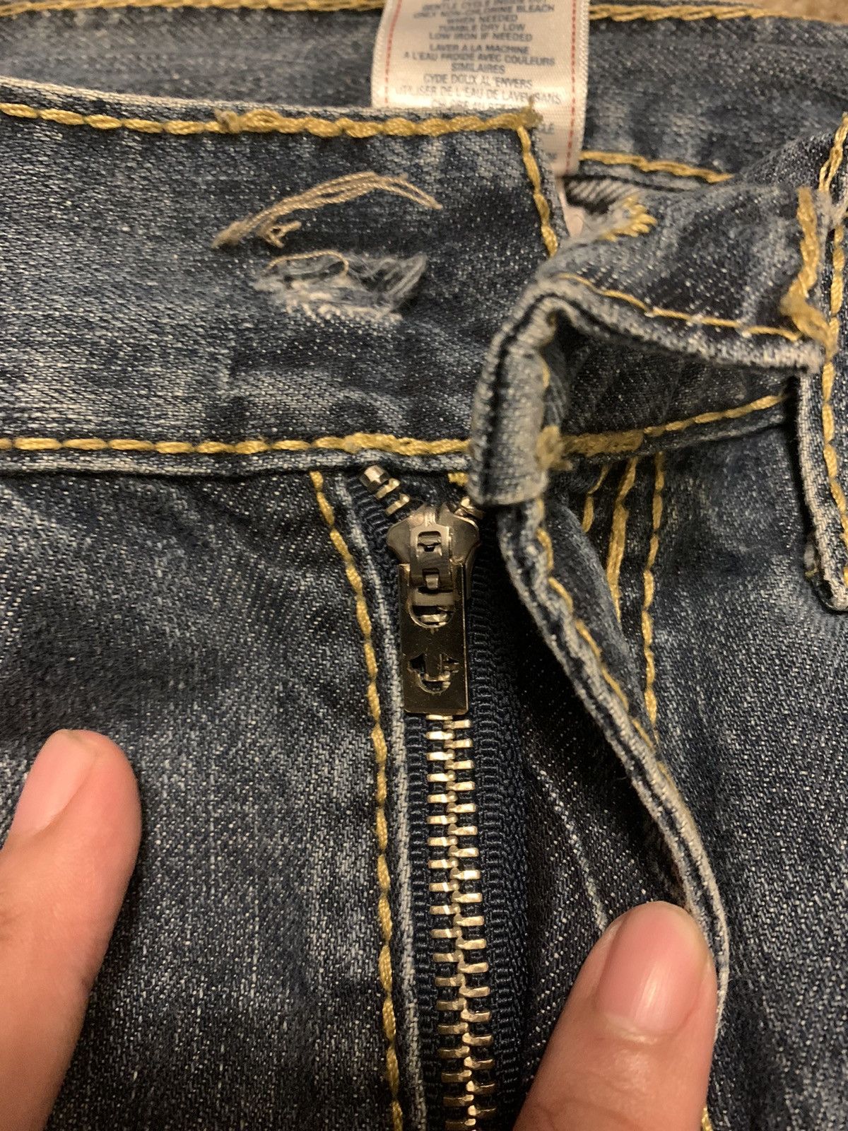 True Religion True Religion Boot Cut Y2K Denim Jeans Size US 34 / EU 50 - 11 Thumbnail