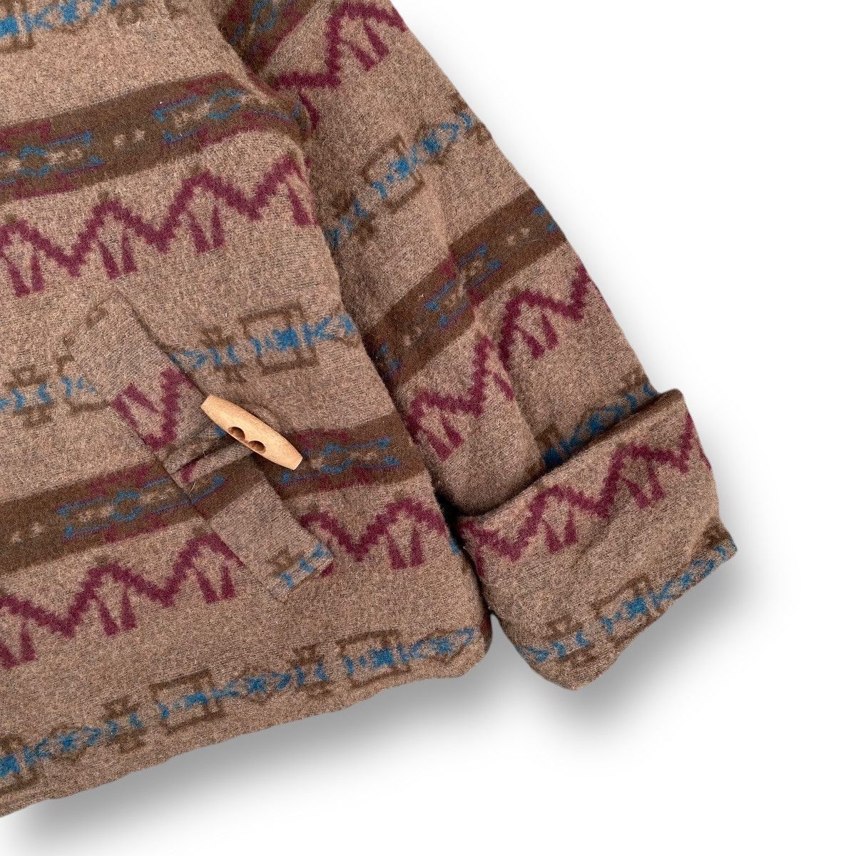 Japanese Brand × Vintage Vintage Hoodies Jacket Navajo Native Style. #D6 Size US L / EU 52-54 / 3 - 3 Thumbnail