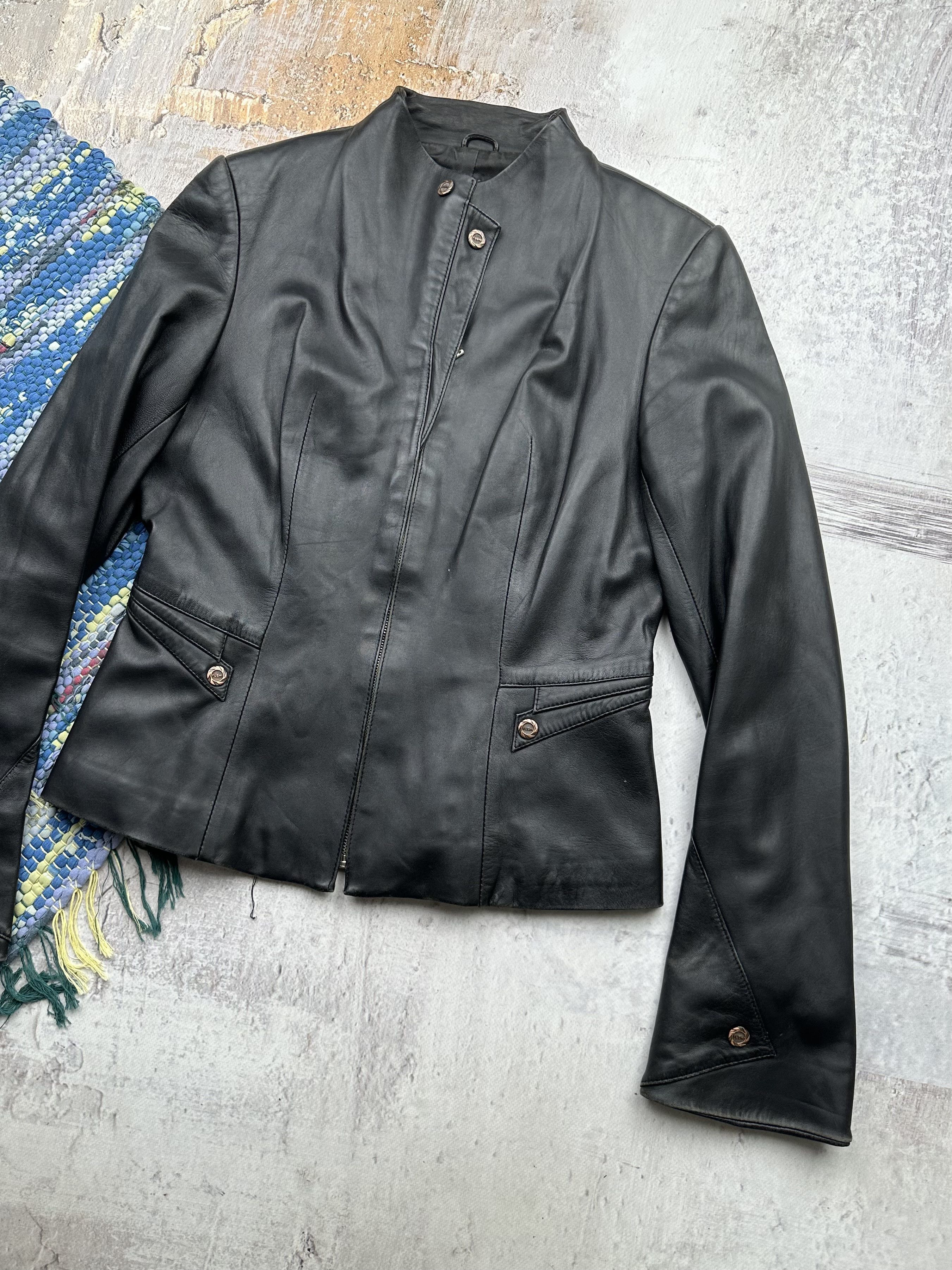 Japanese Brand Vintage Leather Jacket A337D15(23) Size S / US 4 / IT 40 - 3 Thumbnail