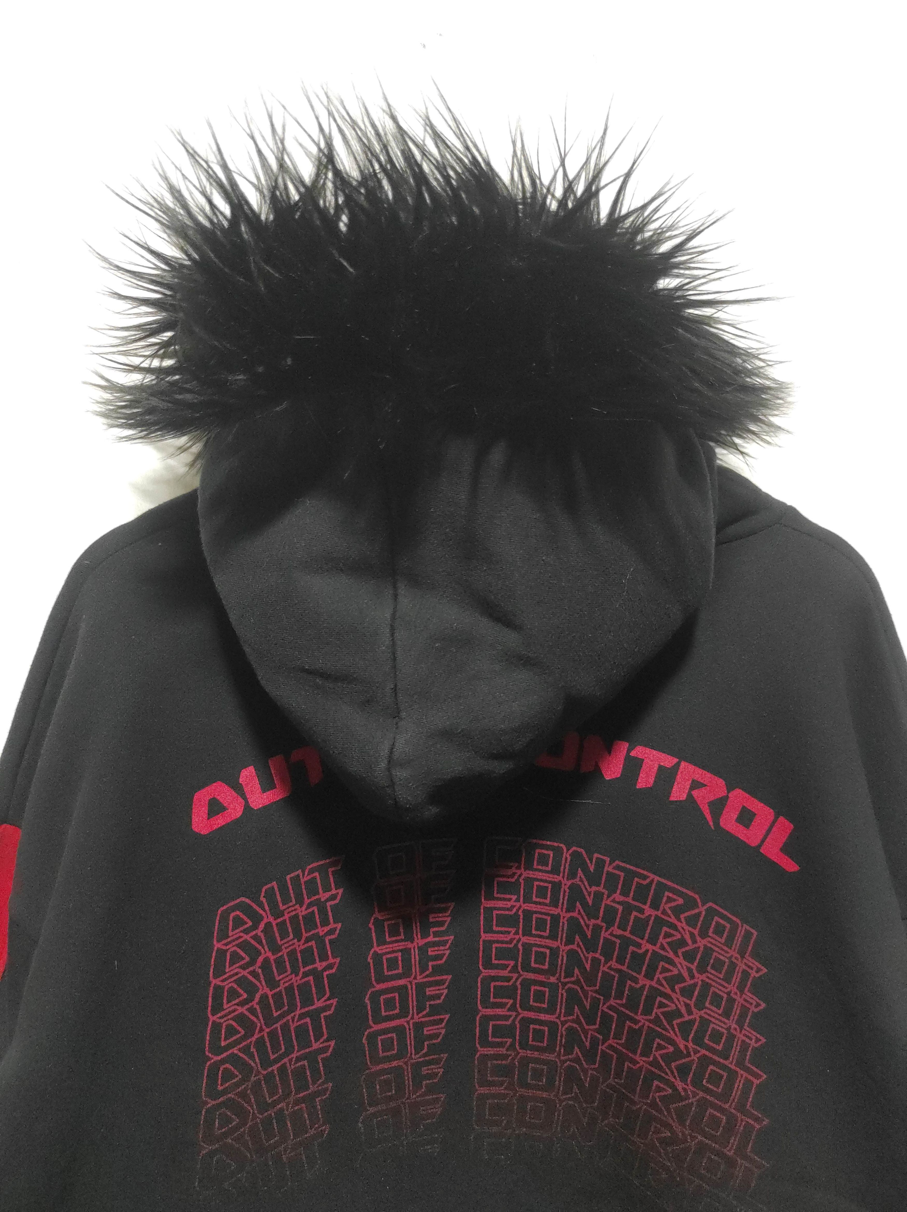Hysteric Glamour Acover Fire Oversized Fur Hoodie IfSixWasNine LGB style Size US M / EU 48-50 / 2 - 8 Thumbnail