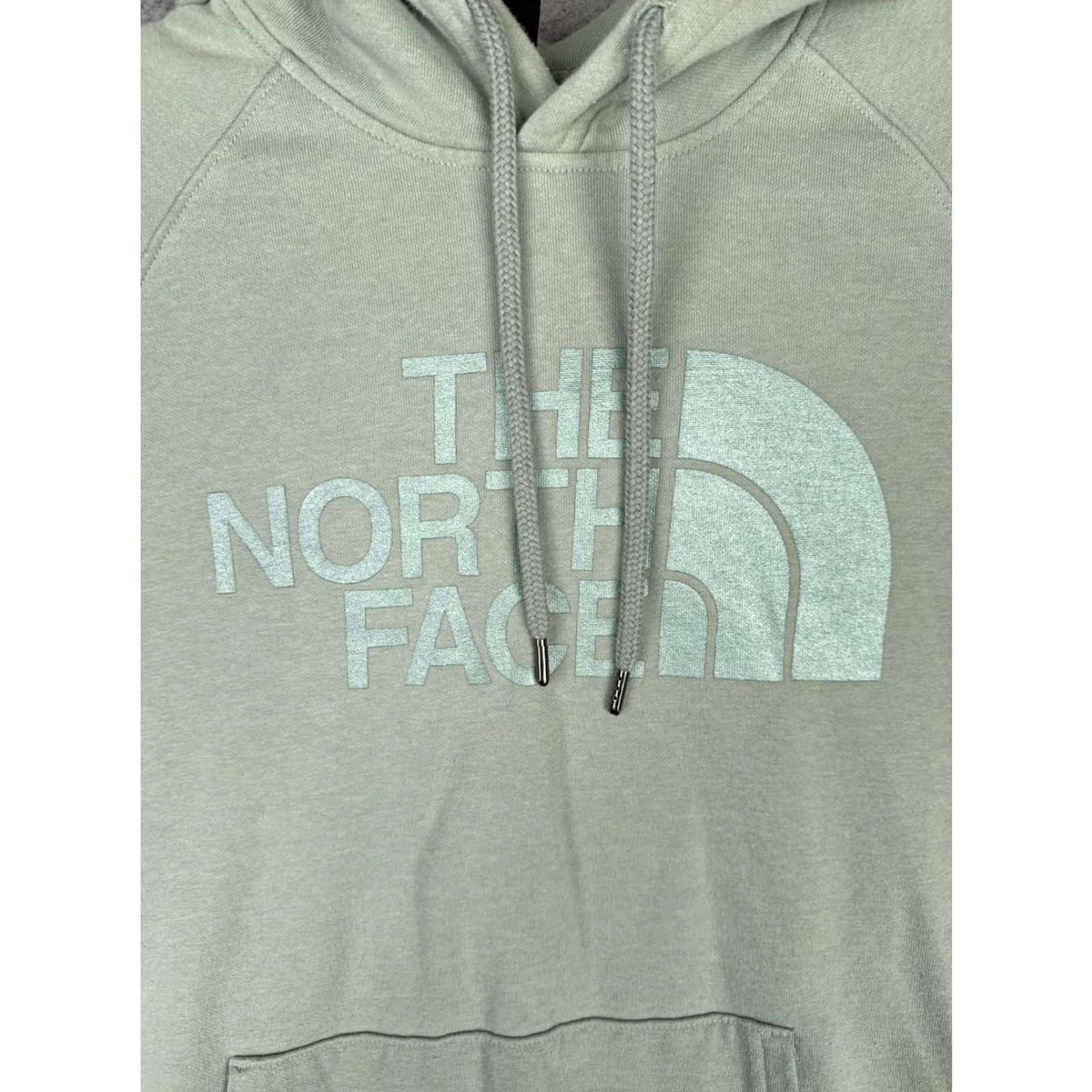 The North Face The North Face Hoodie Womens Medium Green Logo Pullover Jersey Sweatshirt Size M / US 6-8 / IT 42-44 - 6 Thumbnail