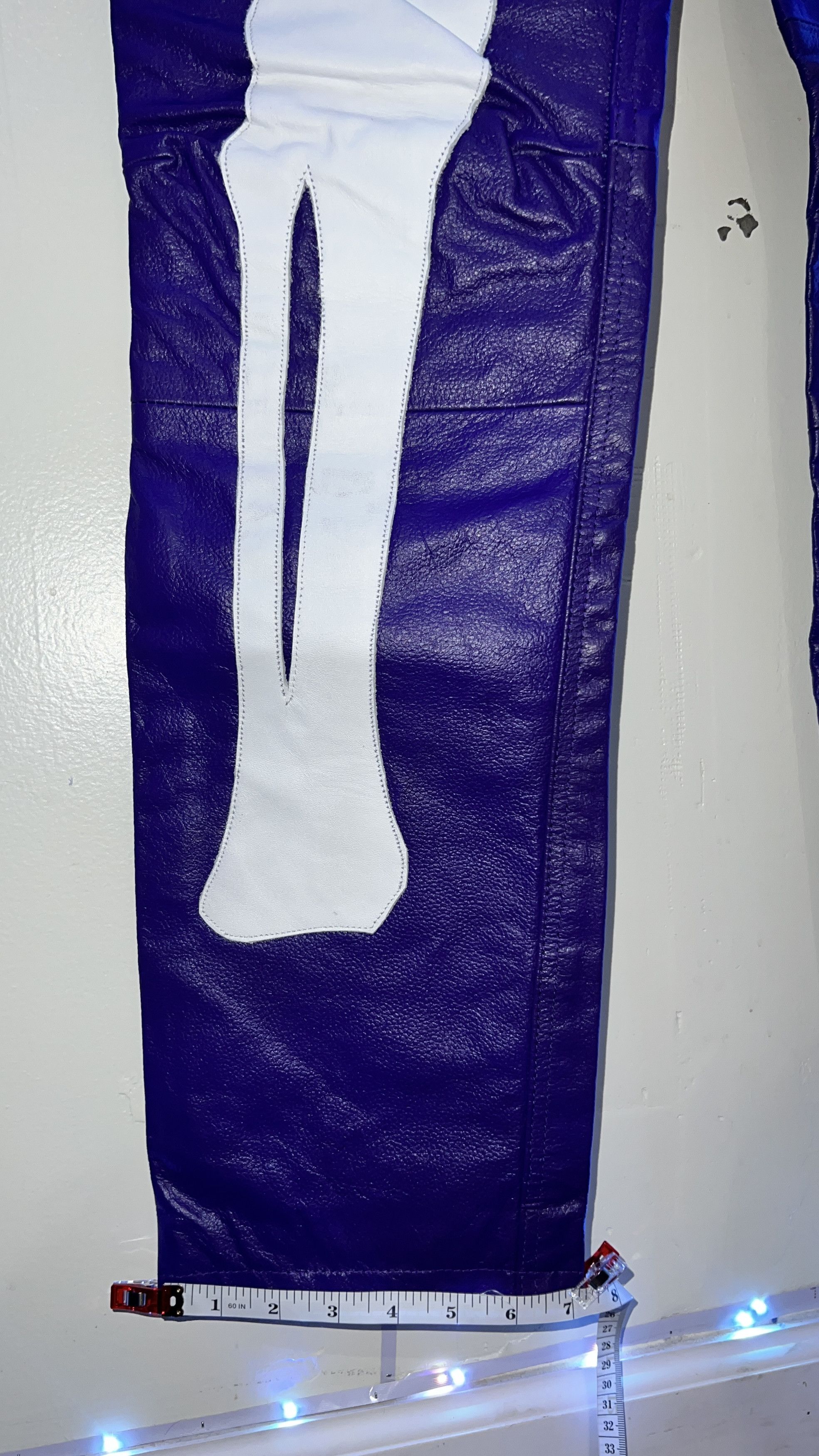 seeingDEADpeople seeingDEADpeople 100% LEATHER PANTS Size US 33 - 4 Thumbnail