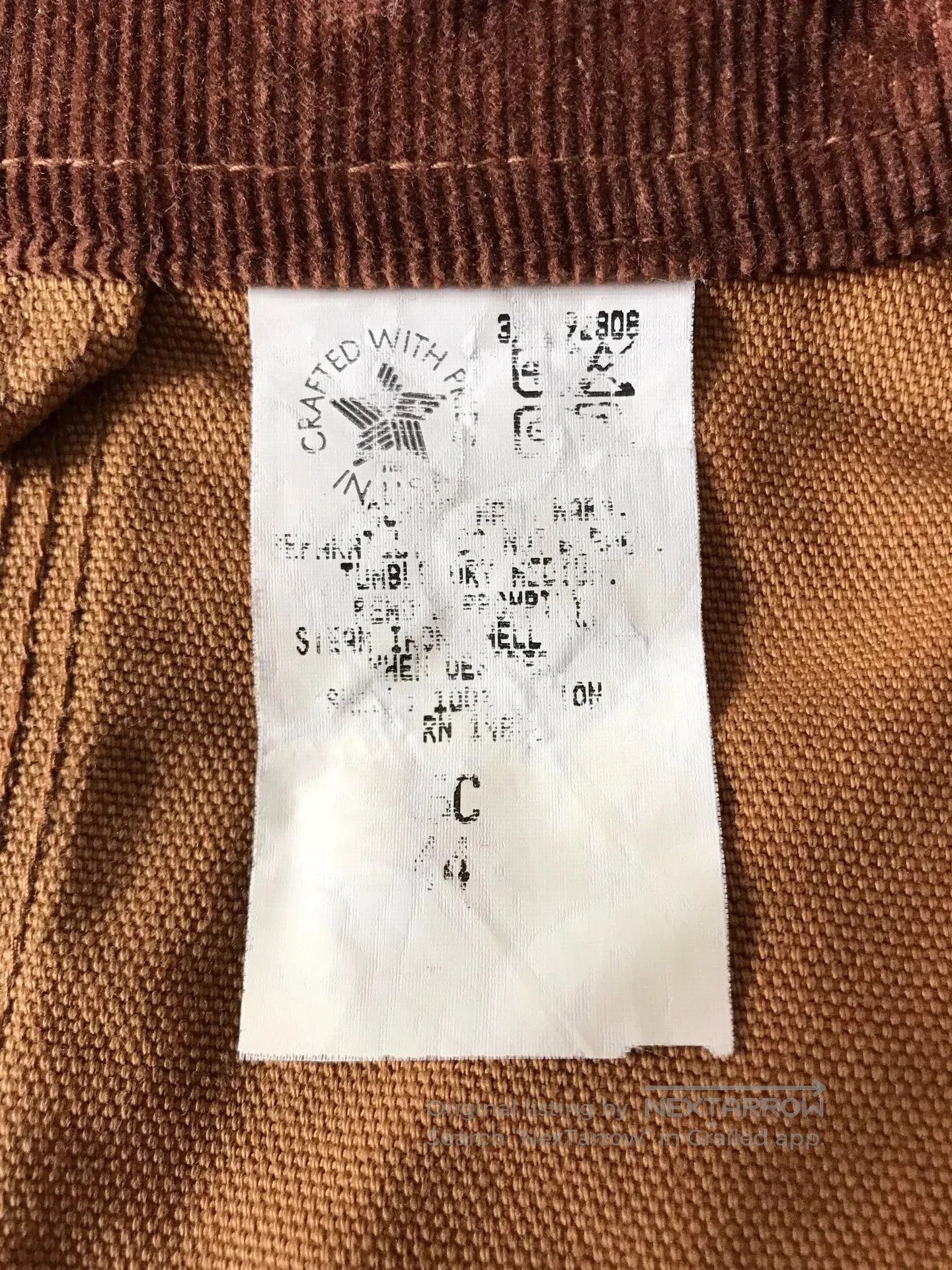 Carhartt 90s Carhartt 6C Brown Canvas Jacket. Size US S / EU 44-46 / 1 - 9 Thumbnail