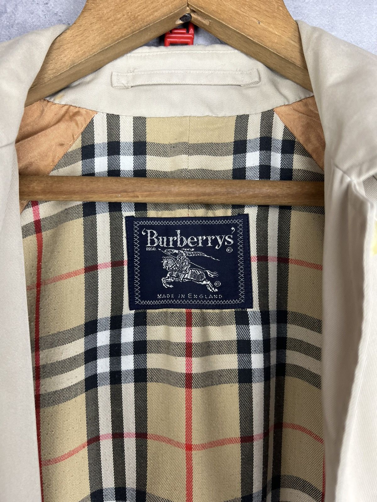 Burberry Burberry's London Vintage Nova Cheak Trench UK 12 EU40 US8 Size M / US 6-8 / IT 42-44 - 8 Thumbnail