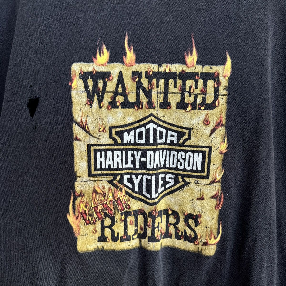 Harley Davidson Harley Davidson “Wanted” Tee - St. Paul MN Size US XL / EU 56 / 4 - 2 Thumbnail