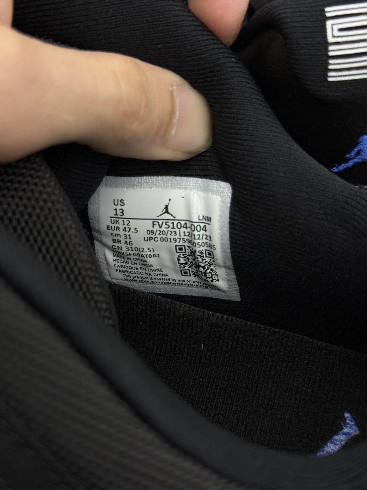 Jordan Brand Nike Air Jordan 11 Retro Low Space Jam FV5104-004 Size 13 Size US 13 / EU 46 - 14 Thumbnail