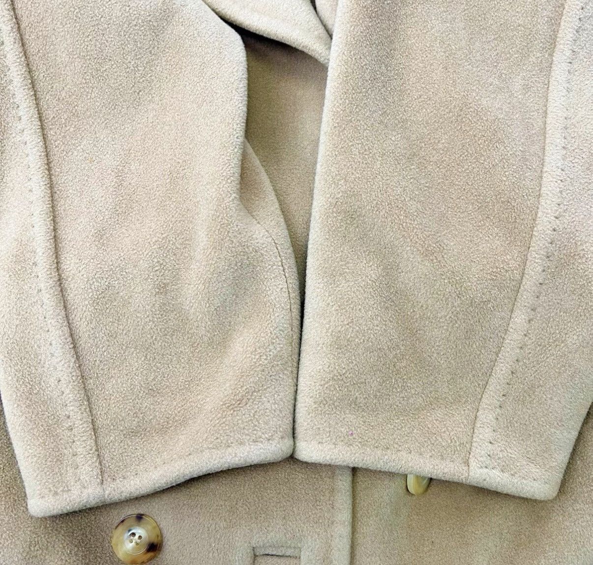 Max Mara MaxMara Double-Sided Wool Loose Double-Breasted Coat K12 Size XS / US 0-2 / IT 36-38 - 5 Thumbnail
