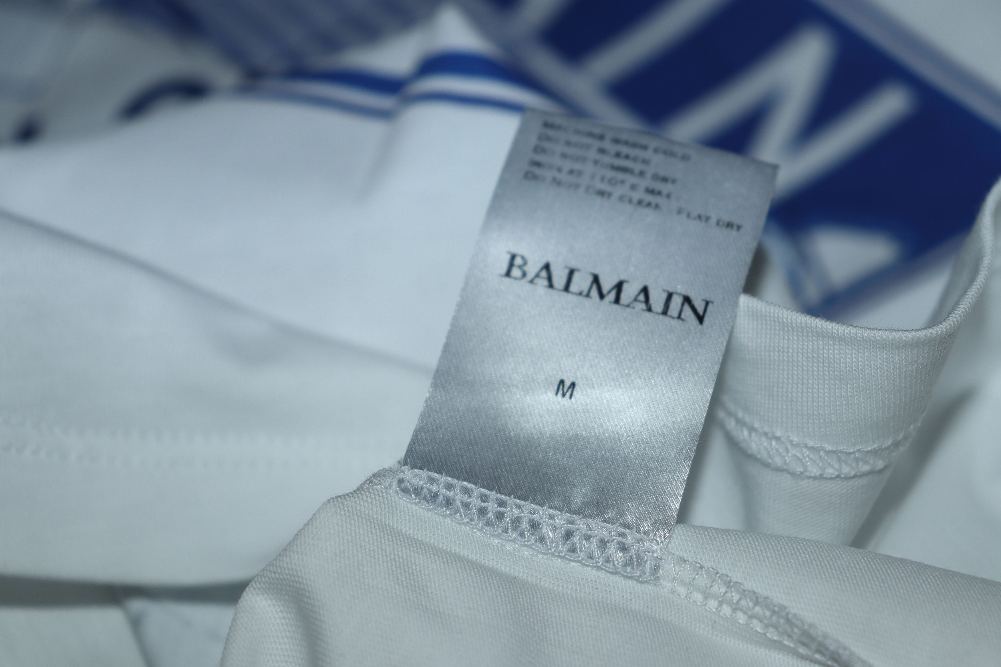 Balmain o1rshd1 T-Shirt in White Size US M / EU 48-50 / 2 - 10 Thumbnail